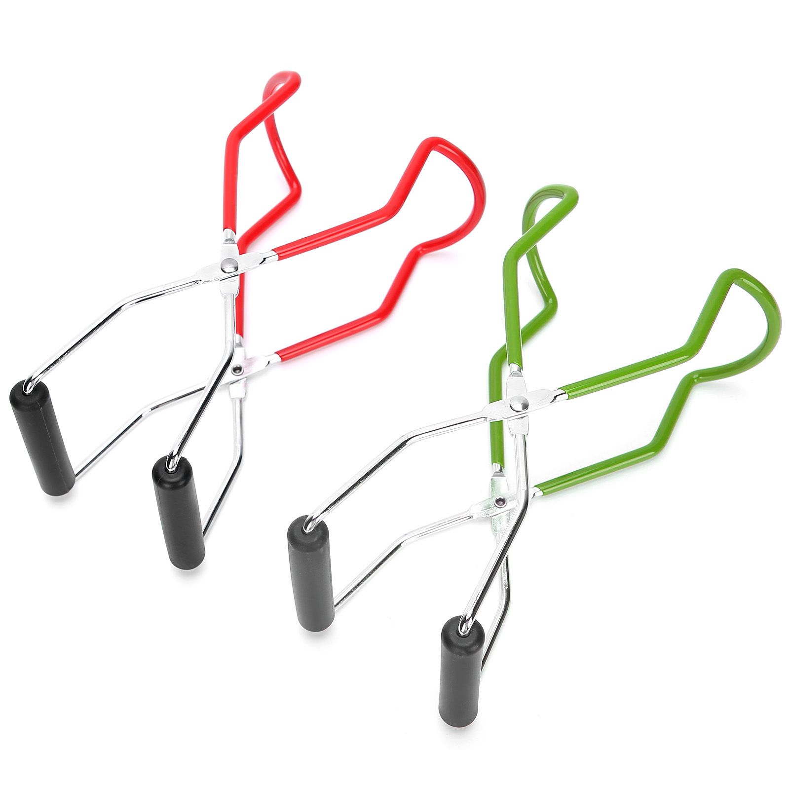 2pcs Canning Jar Lifter Tongs Stainless Steel WideMouth Feeding Bottle Clip view 7