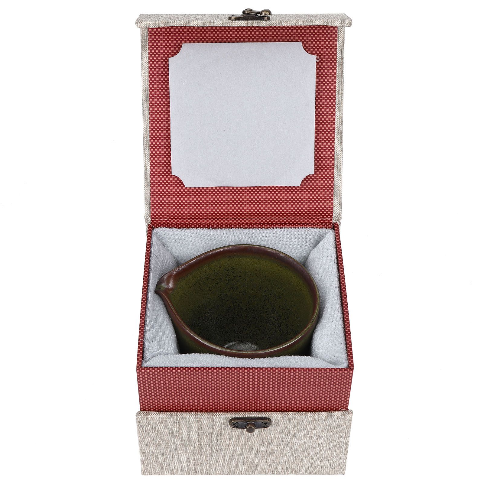 Ceramic Evenly Divided Tea Cup Drinkware Teaware Collection Gift Tea Ceremony view 2