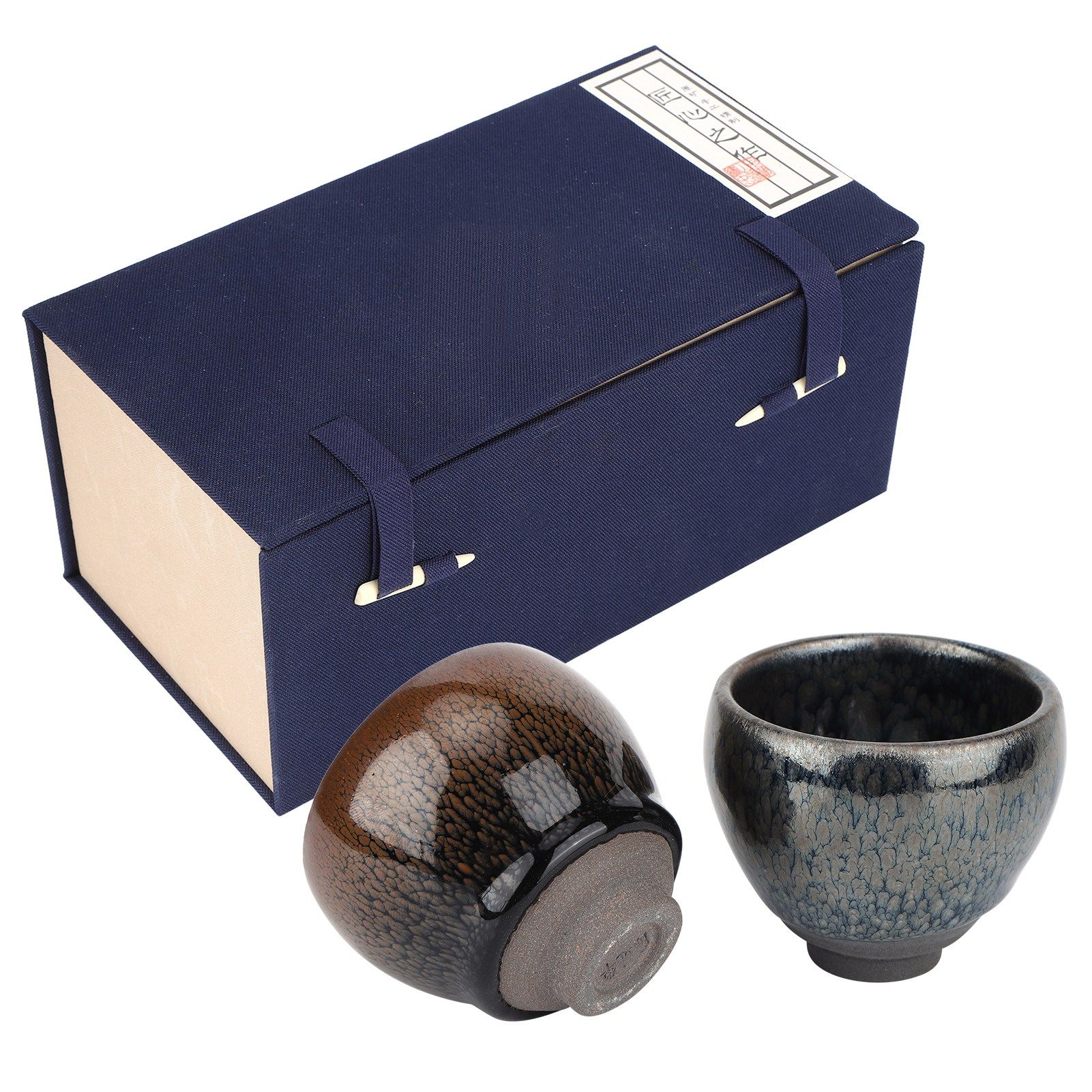 Elegant Ceramic Tea Cup Japanese Style Glaze Porcelain Teaware Set Home Decor view 2