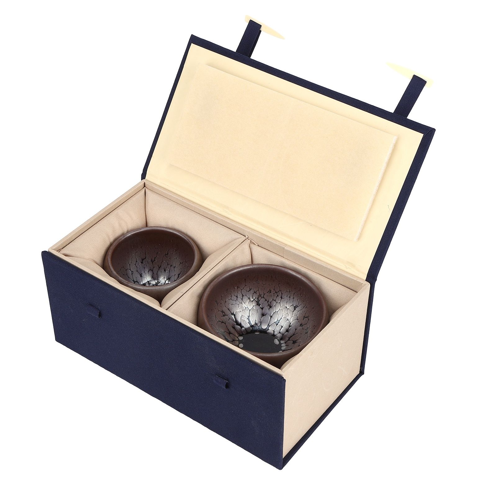 2Pcs Vintage Tea Cup Retro Ceramic Teaware Drinkware Teaset Gift Kitchen Accessory view 3