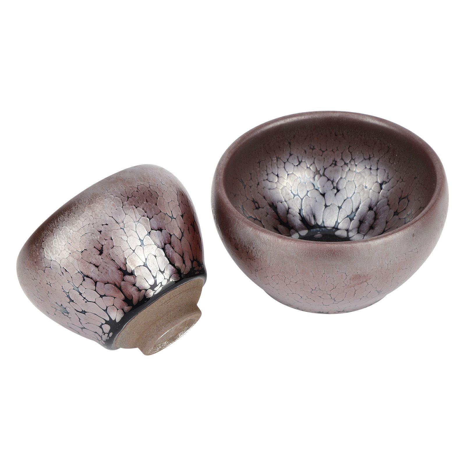2Pcs Vintage Tea Cup Retro Ceramic Teaware Drinkware Teaset Gift Kitchen Accessory view 6