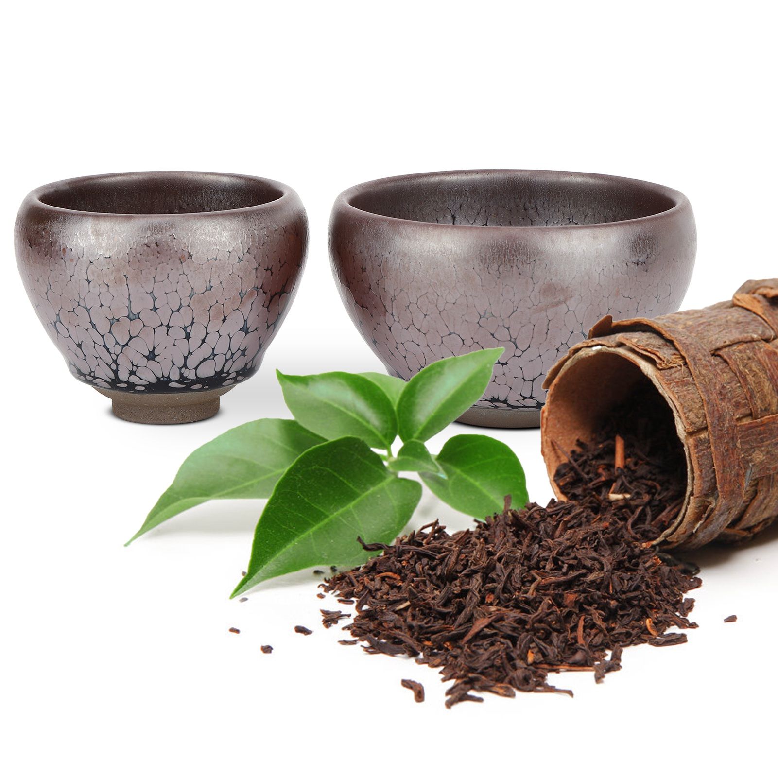 2Pcs Vintage Tea Cup Retro Ceramic Teaware Drinkware Teaset Gift Kitchen Accessory view 9