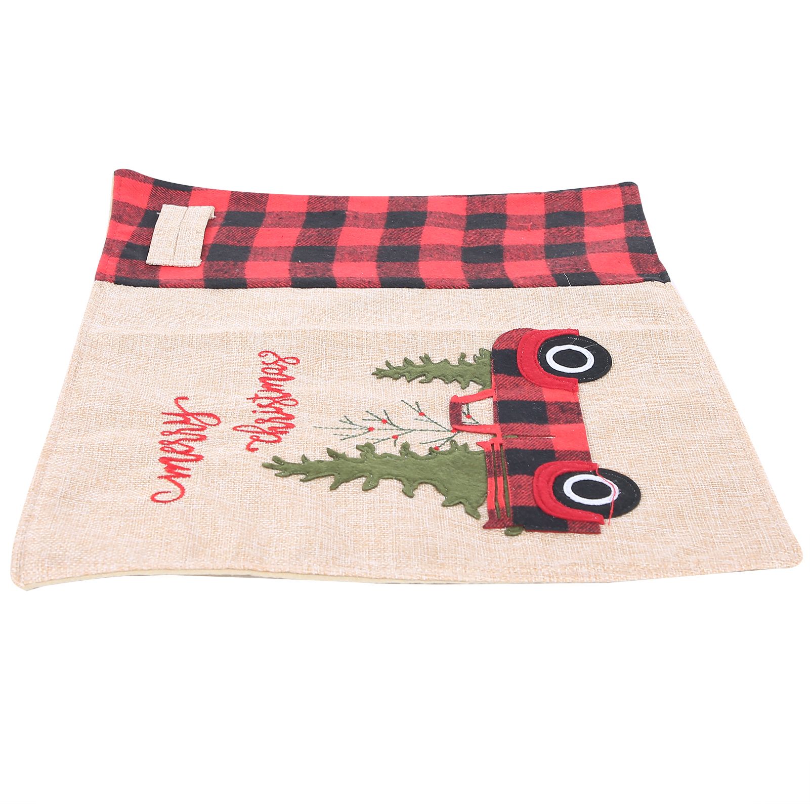 Cartoon Placemat Linen Dining Table Mat Christmas Decorations for Home Kitchen view 5