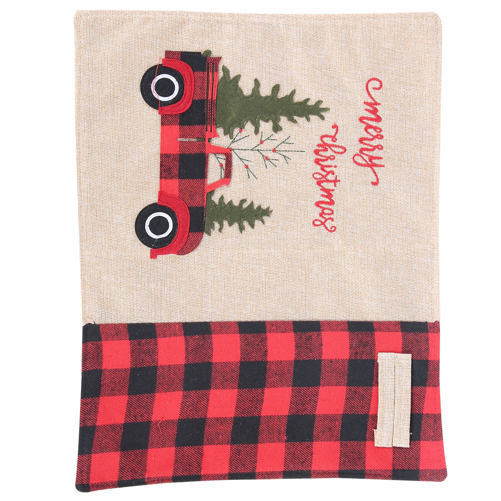 Cartoon Placemat Linen Dining Table Mat Christmas Decorations for Home Kitchen view 6