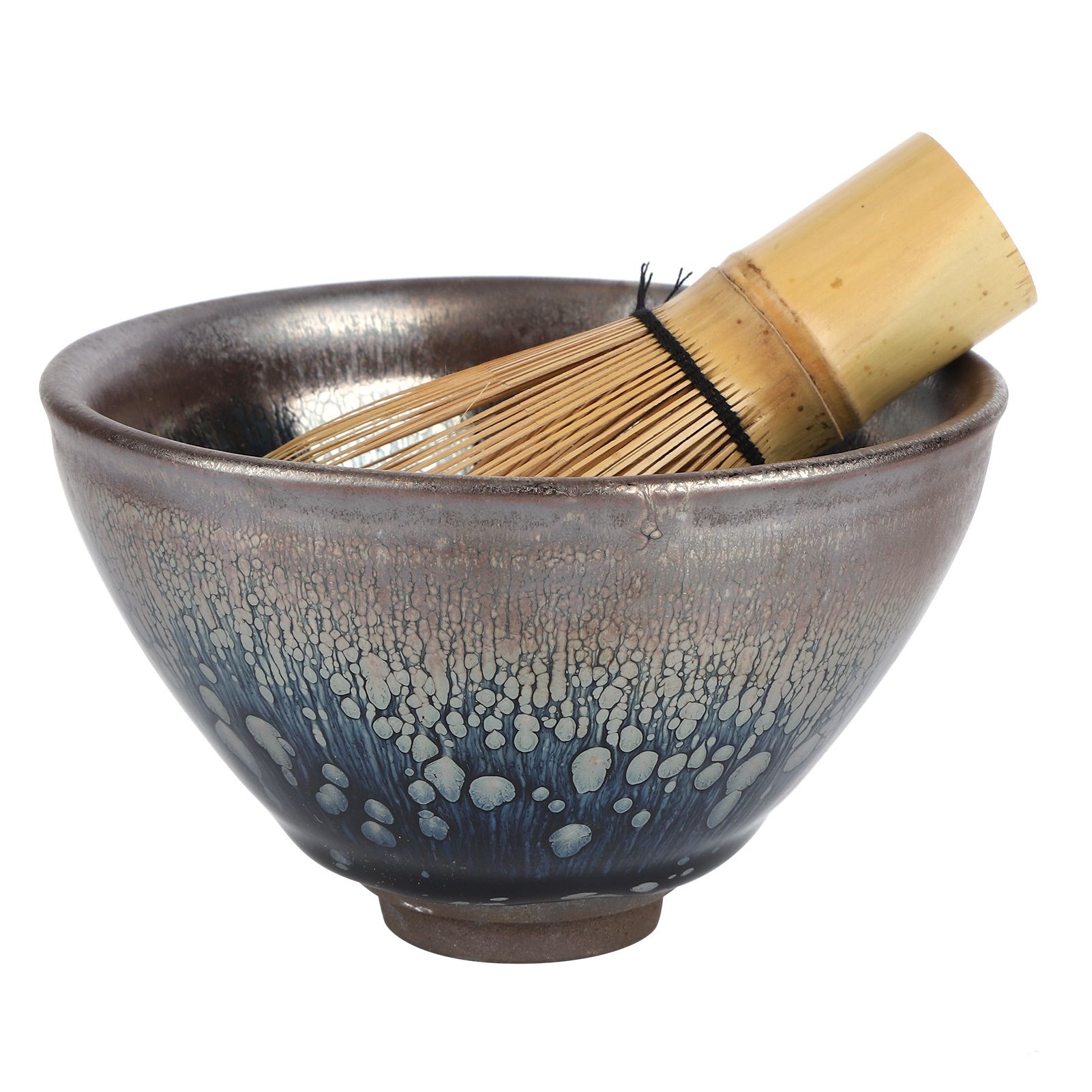 Japanese Style Ceramic Tea Set Tea Whisk Holder Kit Service Tool Tea Ceremony view 12