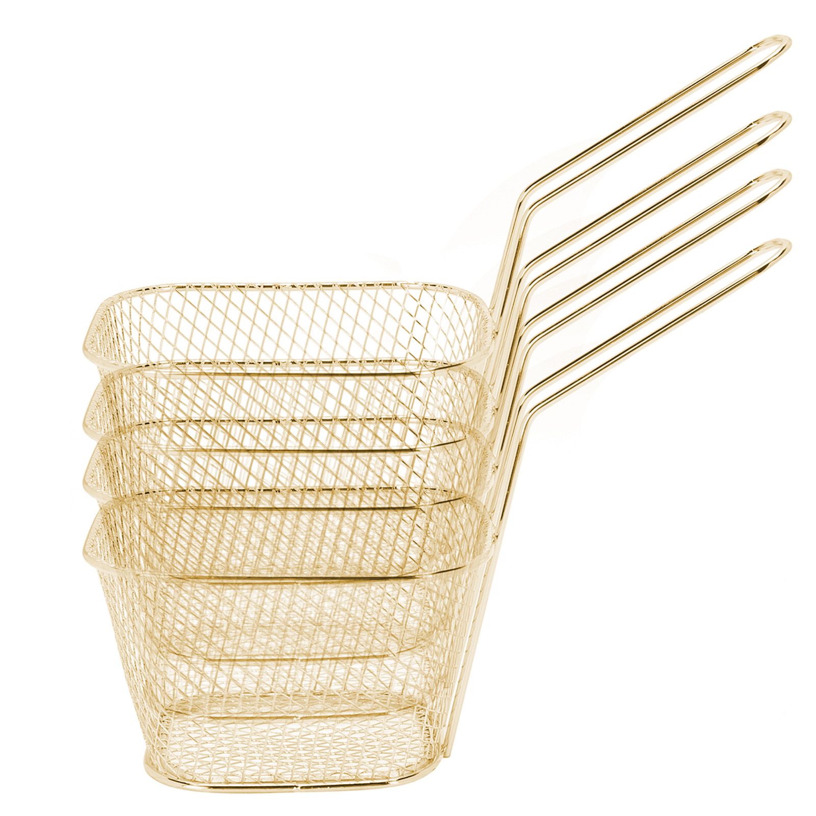 4Pcs Stainless Steel Frying Net Basket Cooking Strainer for French Fries Food view 3