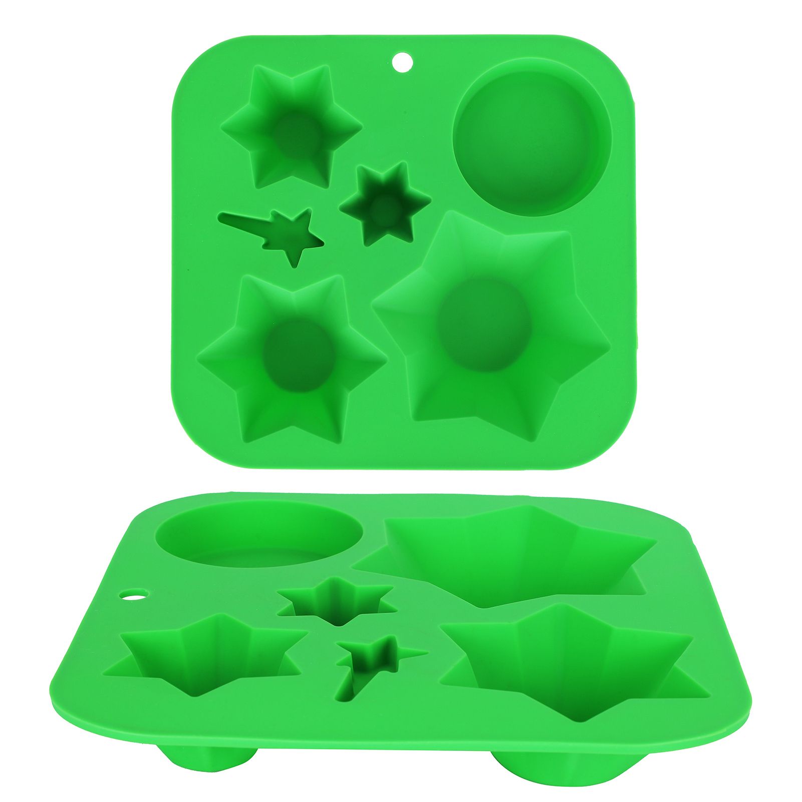 Silicone Cookies Mold Christmas Tree Cake Biscuits Baking Decor Bakeware view 4