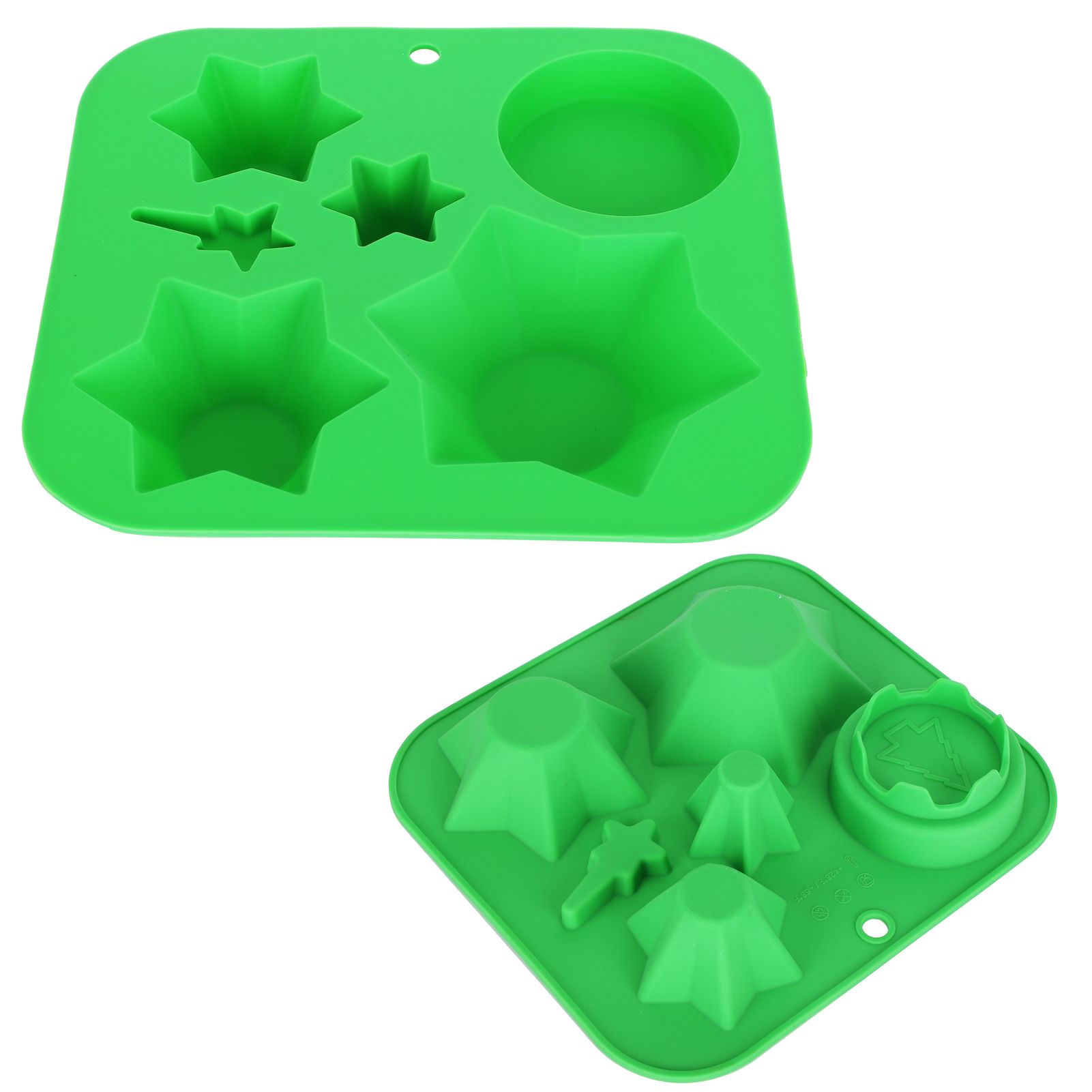 Silicone Cookies Mold Christmas Tree Cake Biscuits Baking Decor Bakeware view 6