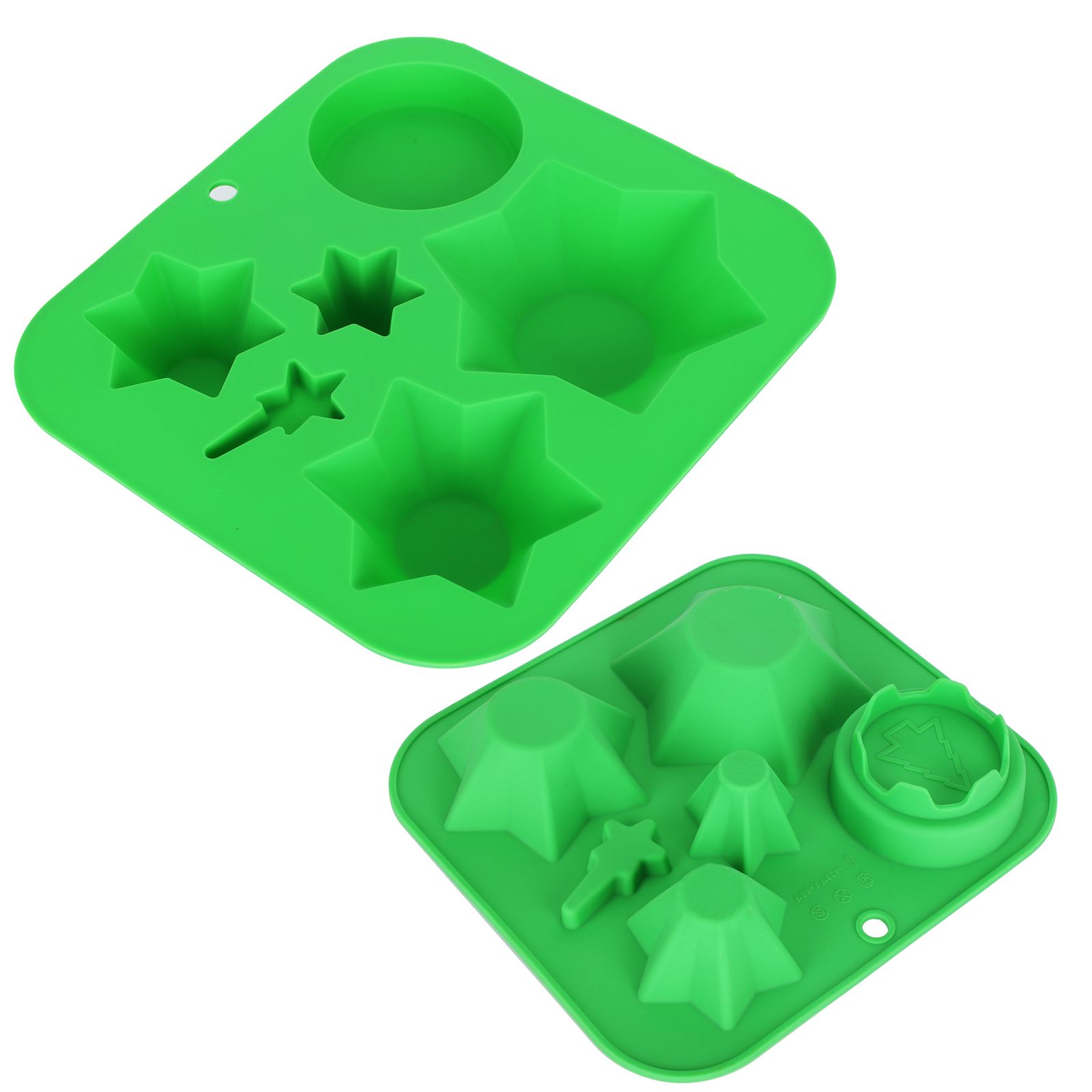 Silicone Cookies Mold Christmas Tree Cake Biscuits Baking Decor Bakeware view 7
