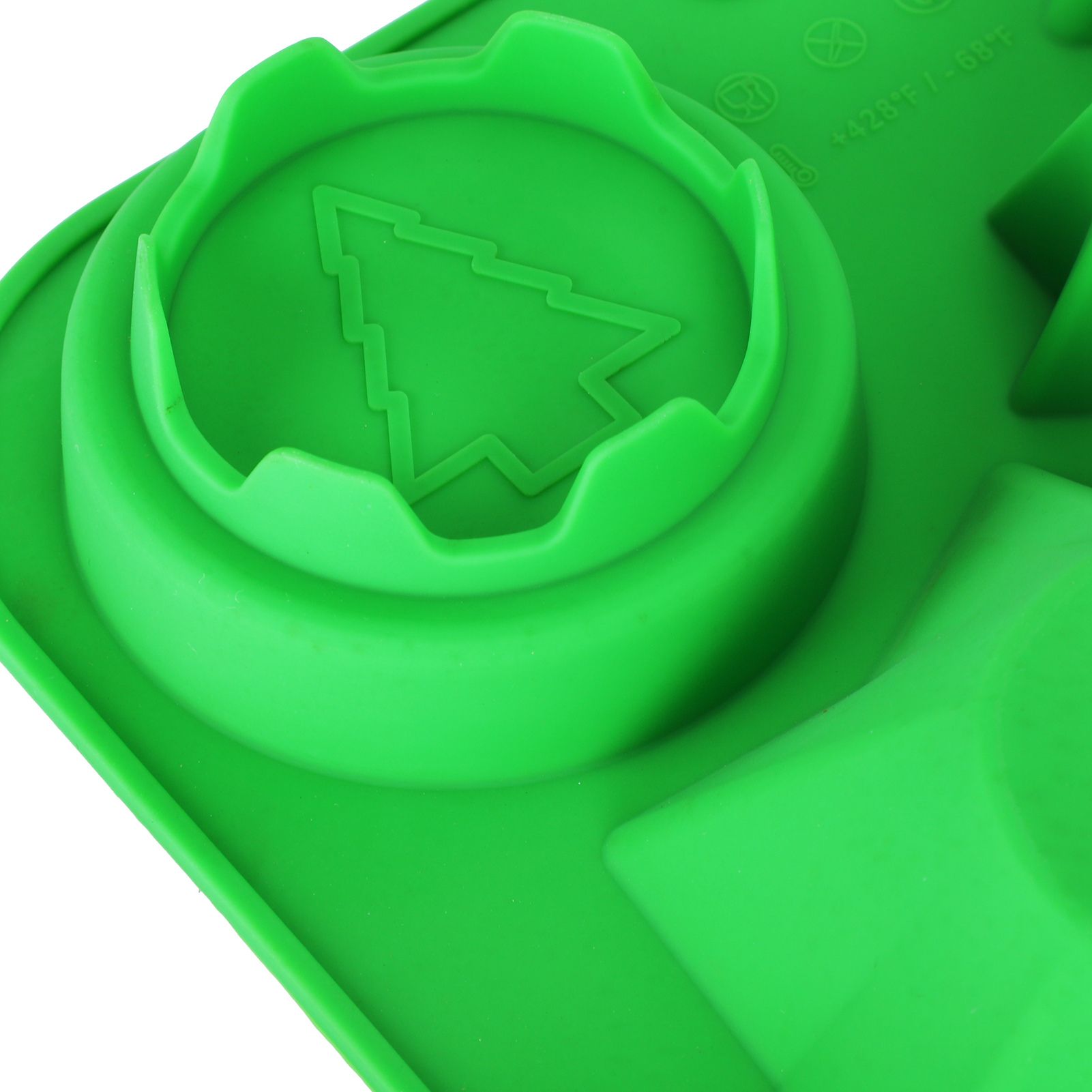 Silicone Cookies Mold Christmas Tree Cake Biscuits Baking Decor Bakeware view 12