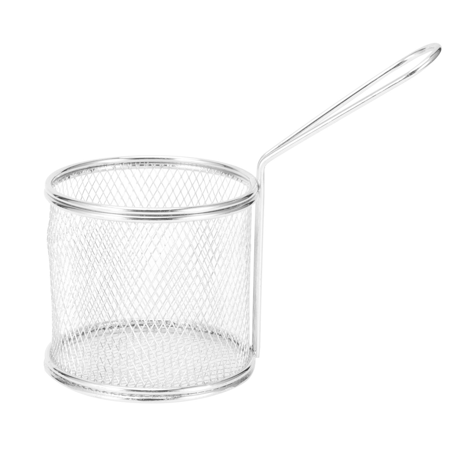 4Pcs/Set Mini Frying Basket Cylindrical French Fries Basket Colander for view 12