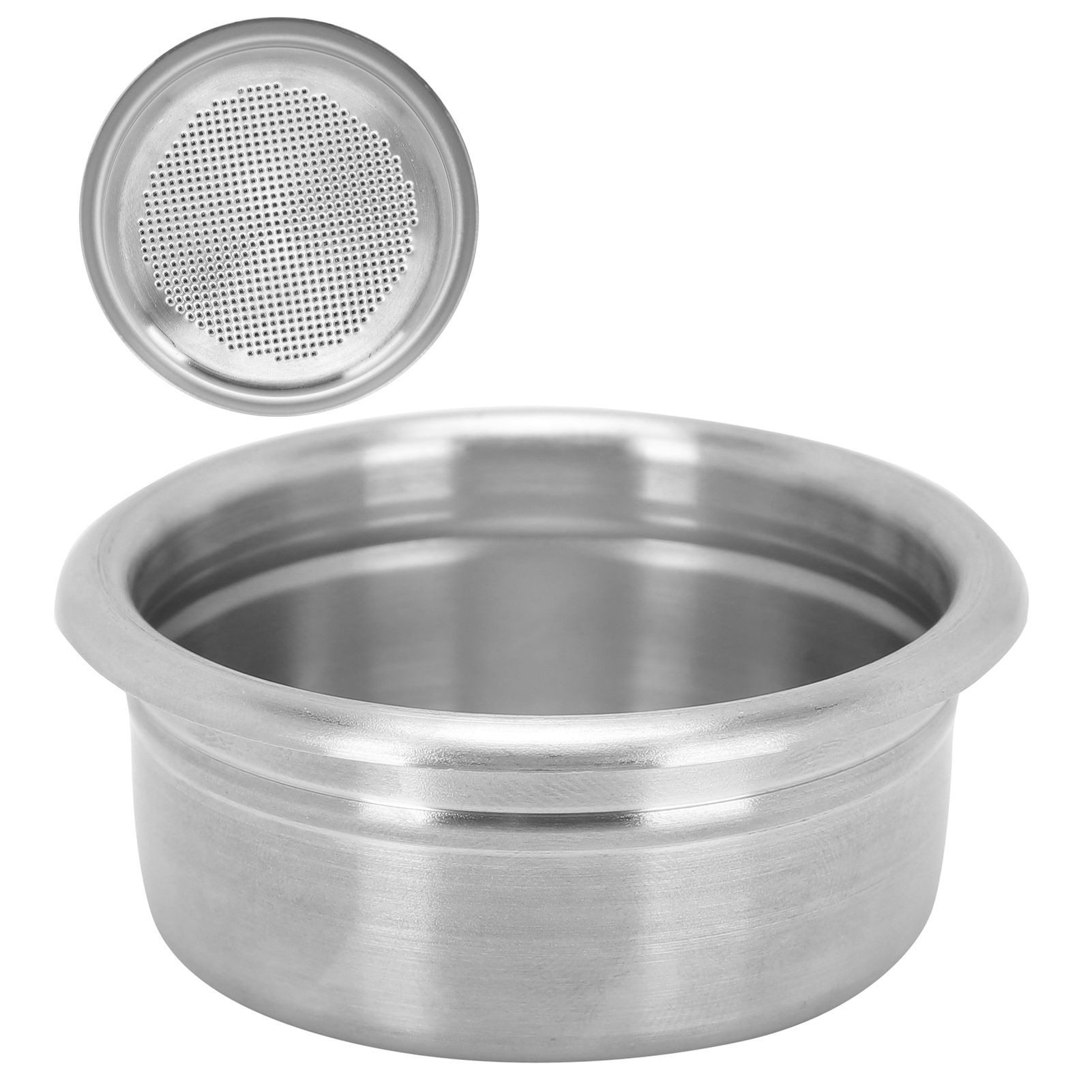 58MM Double Cup Single Wall NonPressurized Porous Filter Basket Coffee Filter