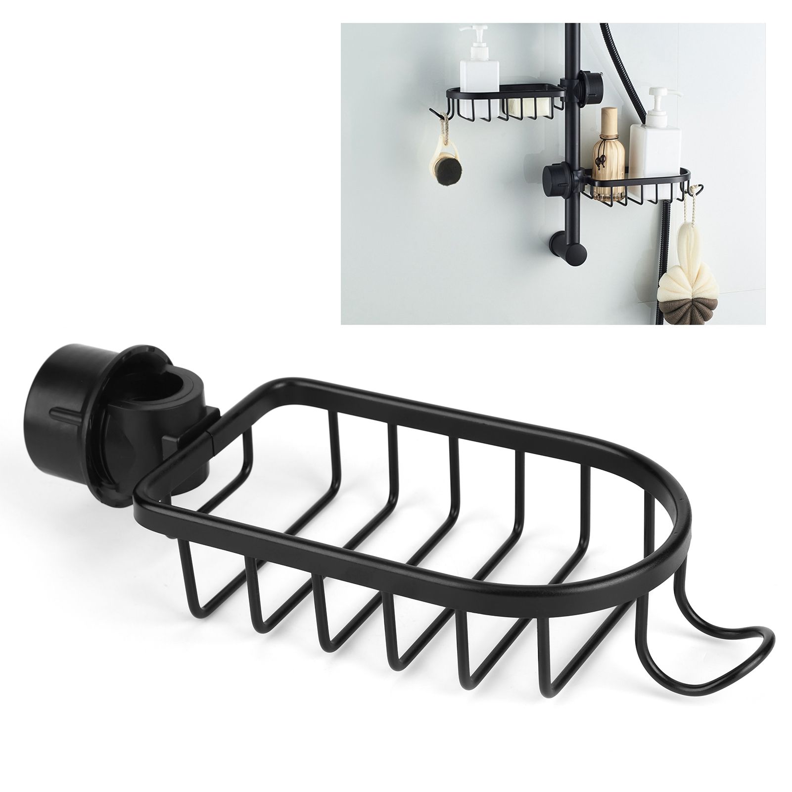 Faucet Storage Rack Kitchen Sink Hanging Drain Basket Holder Organizer view 10