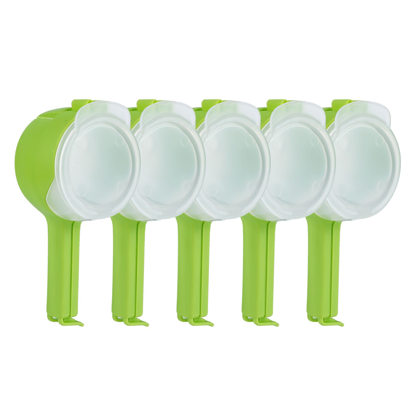 5Pcs Reuseable Plastic Food Sealing Clip with Pour Spouts for Storage Food — image 1