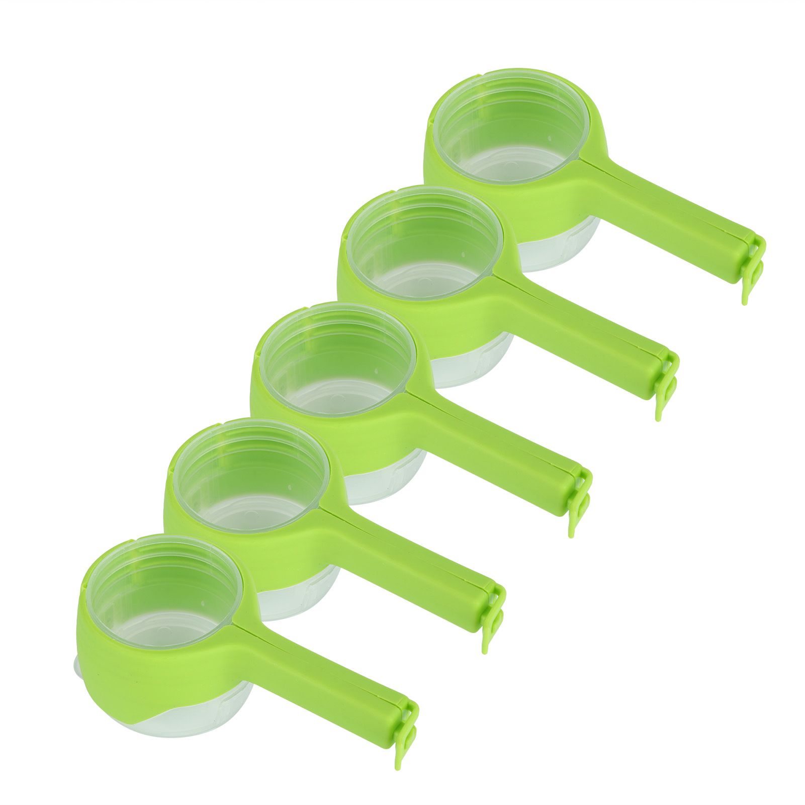 5Pcs Reuseable Plastic Food Sealing Clip with Pour Spouts for Storage Food view 5