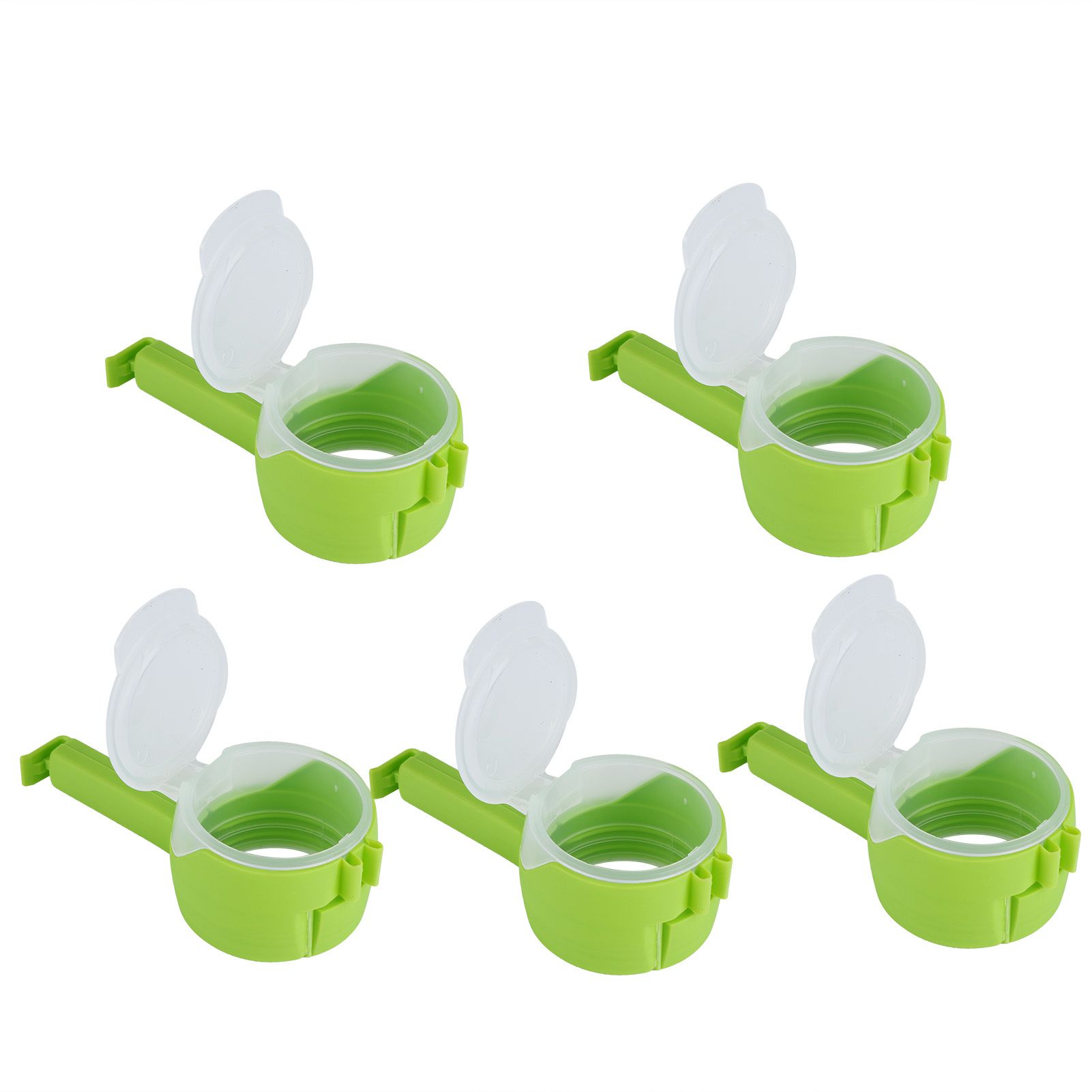 5Pcs Reuseable Plastic Food Sealing Clip with Pour Spouts for Storage Food view 7
