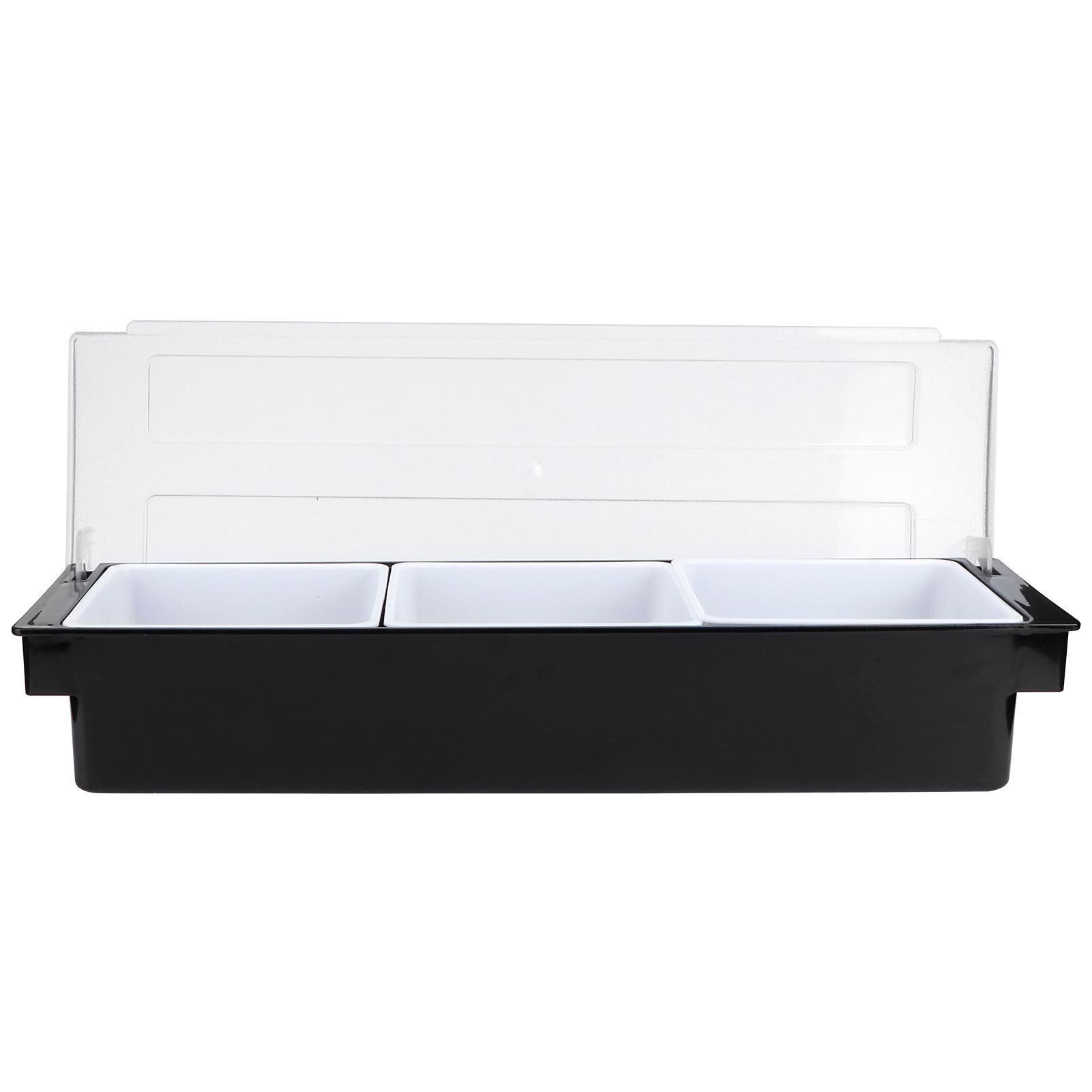 Seasoning Box with Lid Bar Condiment Holder Fruit Case Dispenser Milk Tea Shop view 2