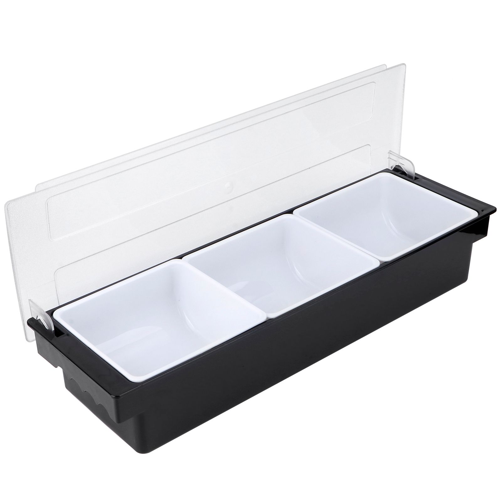 Seasoning Box with Lid Bar Condiment Holder Fruit Case Dispenser Milk Tea Shop view 5