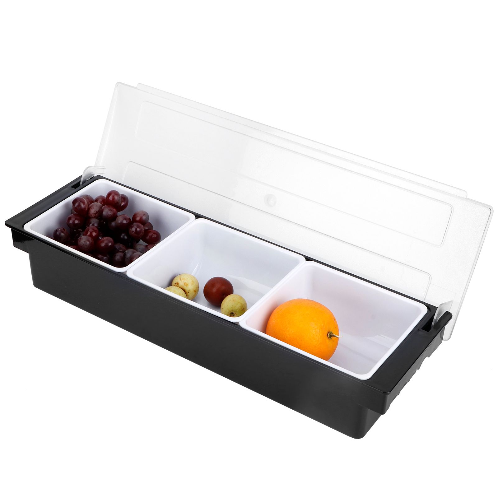 Seasoning Box with Lid Bar Condiment Holder Fruit Case Dispenser Milk Tea Shop view 9