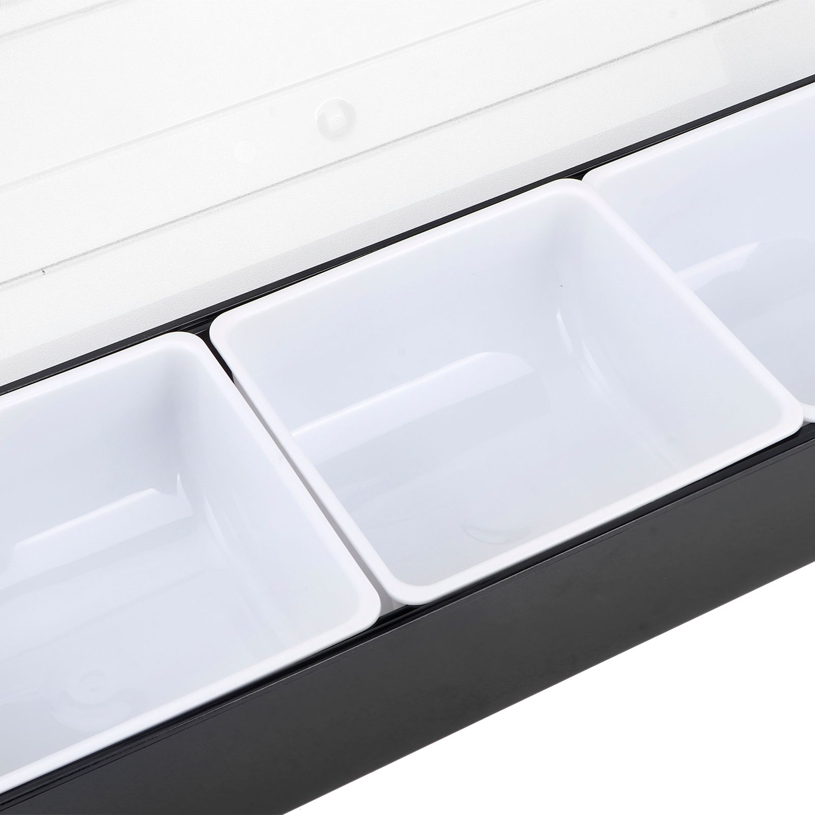Seasoning Box with Lid Bar Condiment Holder Fruit Case Dispenser Milk Tea Shop view 12