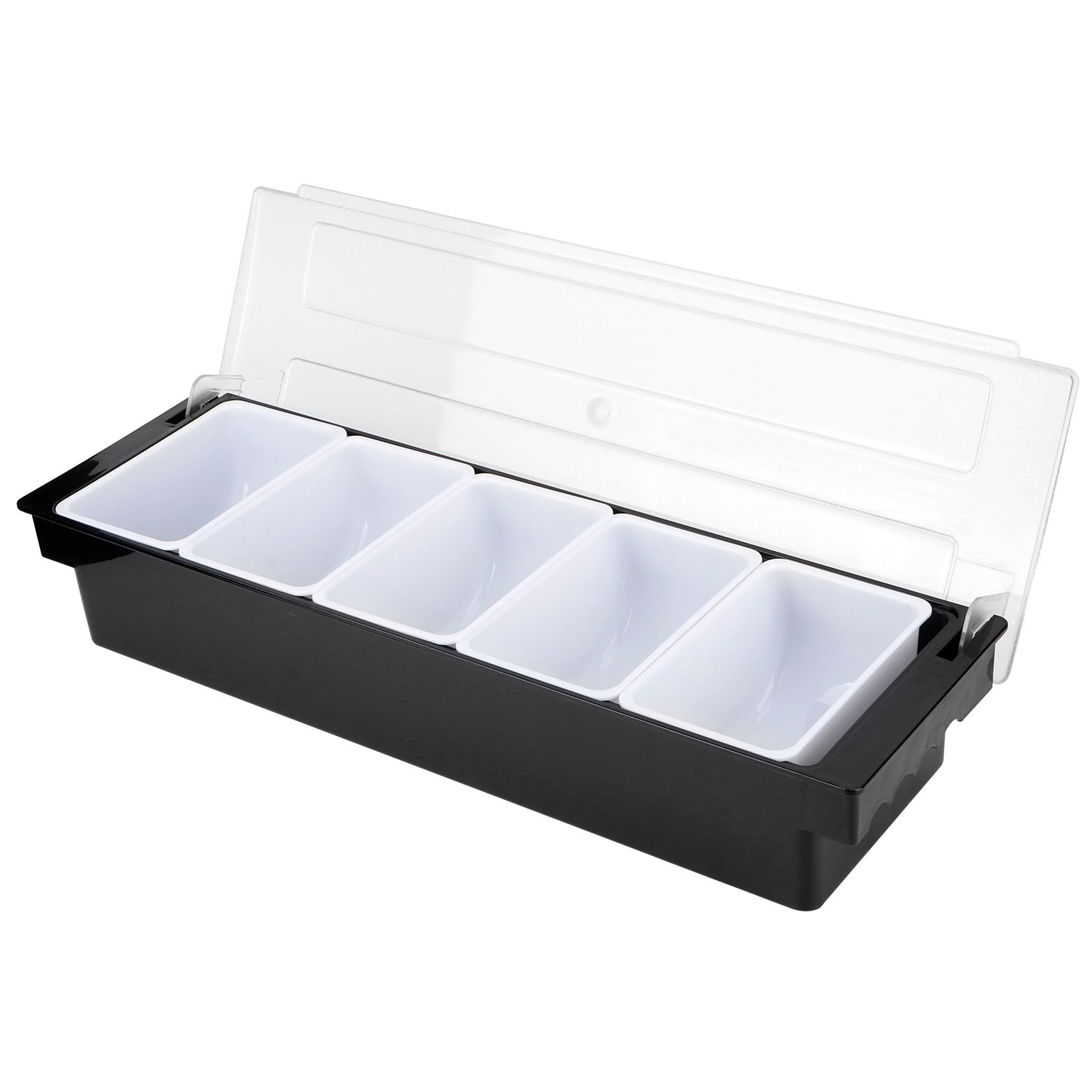 Seasoning Box with Lid Bar Condiment Holder Fruit Case Dispenser Milk Tea Shop view 6