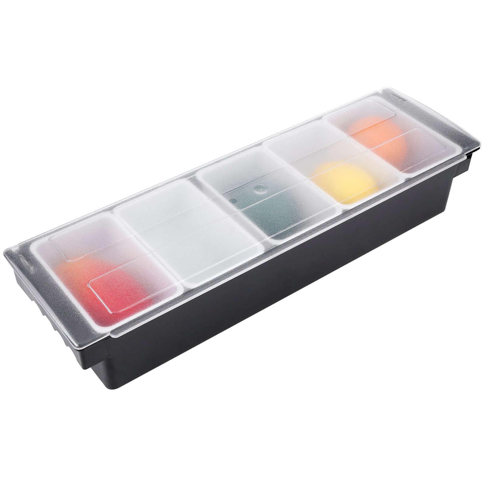 Seasoning Box with Lid Bar Condiment Holder Fruit Case Dispenser Milk Tea Shop view 10
