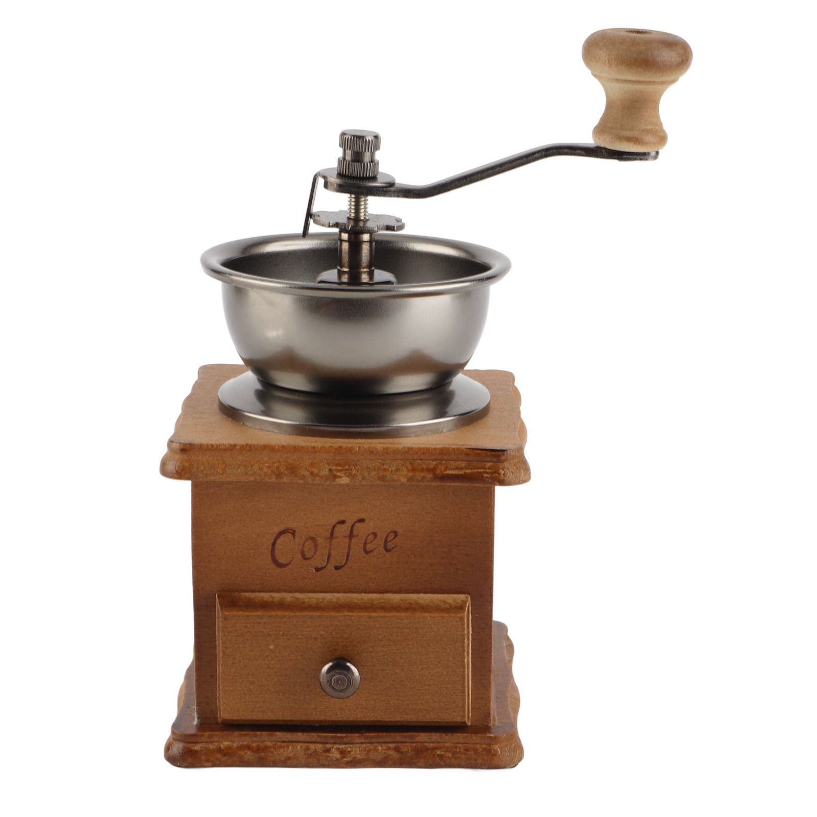 Manual Bean Grinder Household Mini Retro Style Coffee Milling Machine Kitchen view 2