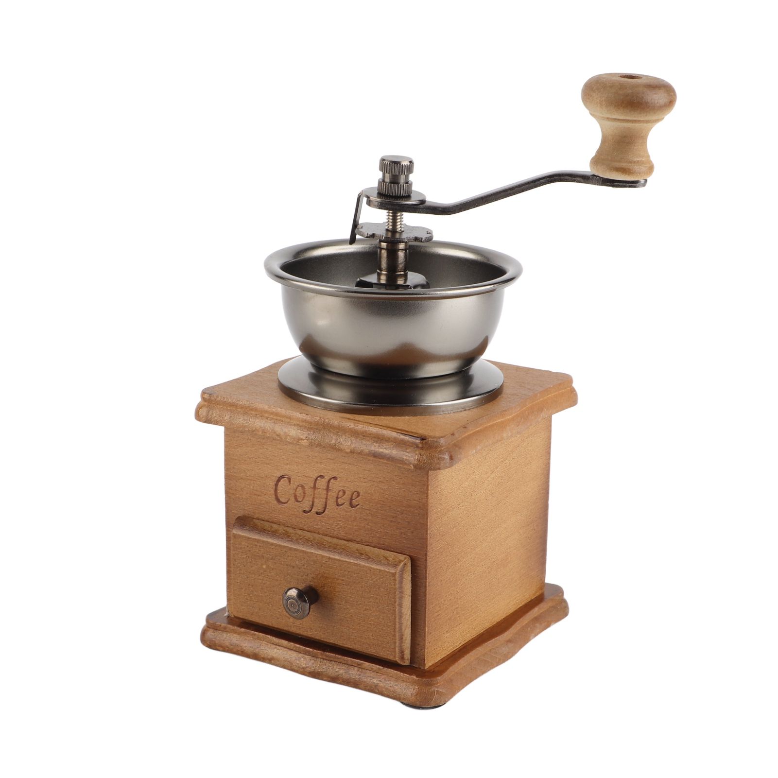 Manual Bean Grinder Household Mini Retro Style Coffee Milling Machine Kitchen view 3