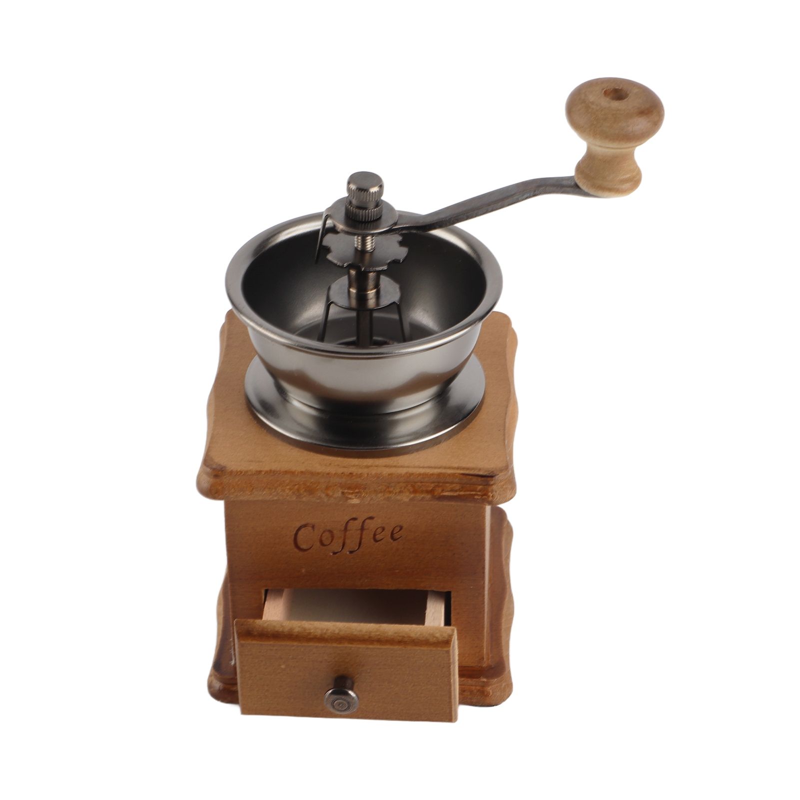 Manual Bean Grinder Household Mini Retro Style Coffee Milling Machine Kitchen view 4