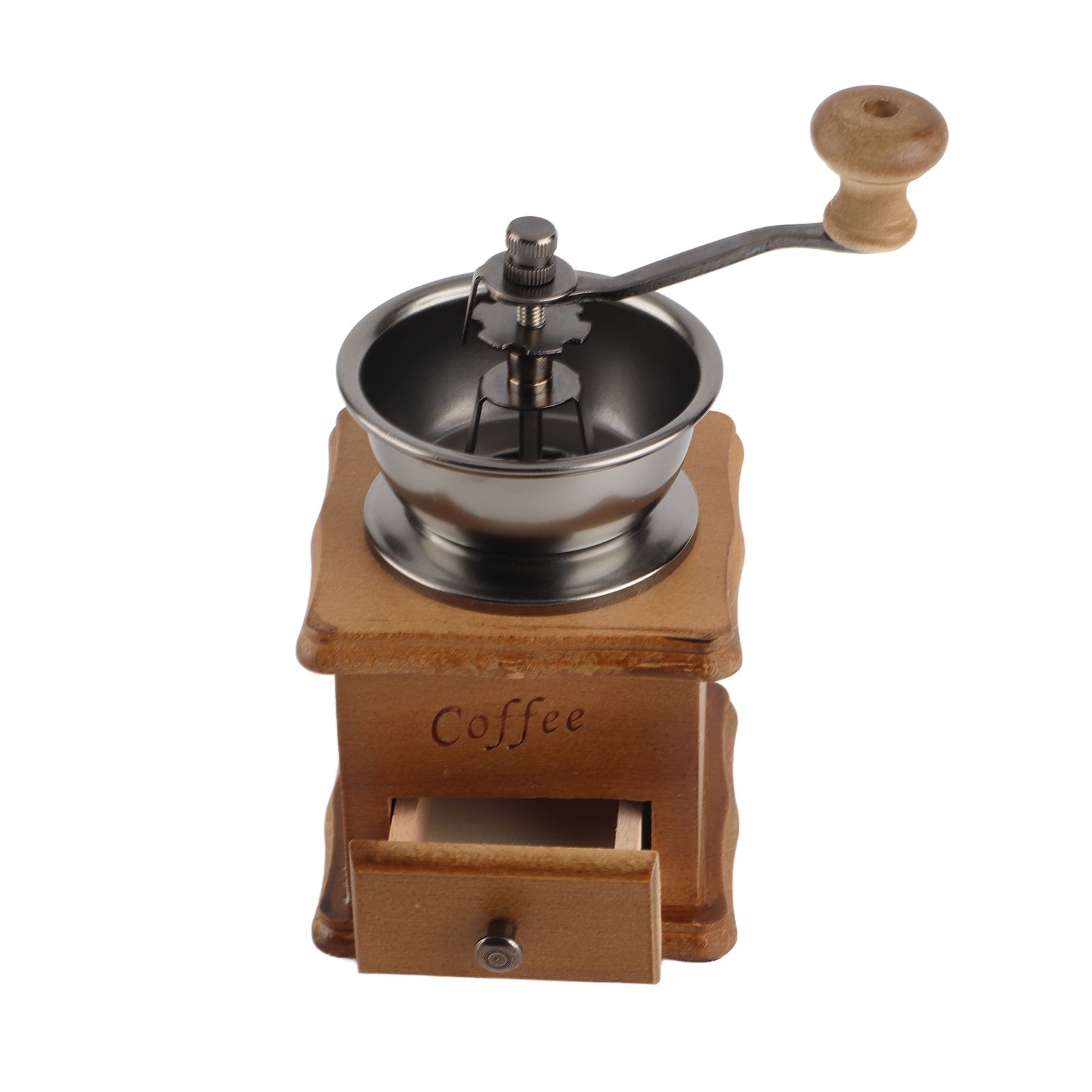 Manual Bean Grinder Household Mini Retro Style Coffee Milling Machine Kitchen view 8