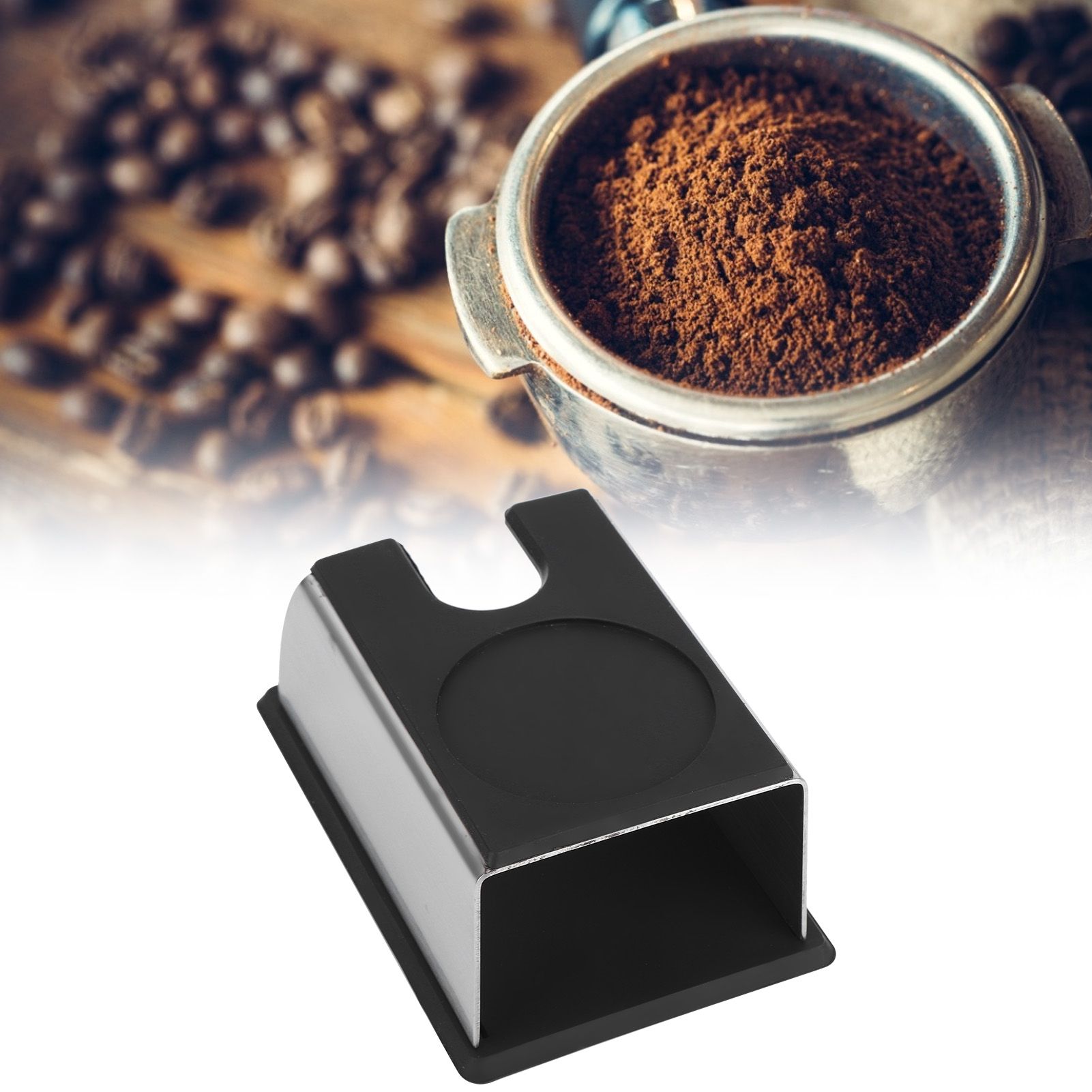Non Slip Coffee Tamper Holder Stand Rack Tamping Station Mat Coffee Tool view 10