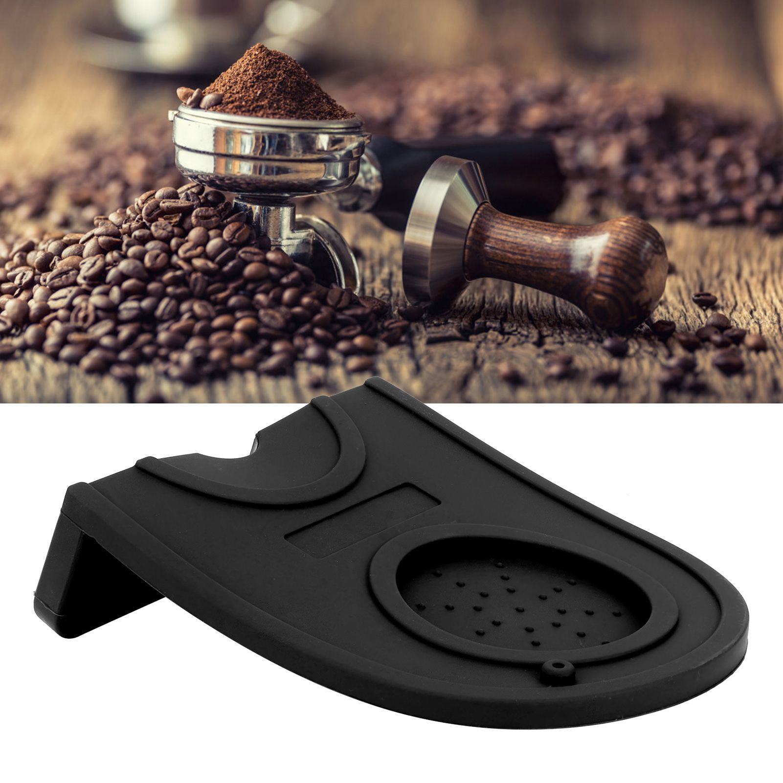 Silicone Coffee Tamper Mat Pad Coffee Tamper Holder Machine Accessories view 9