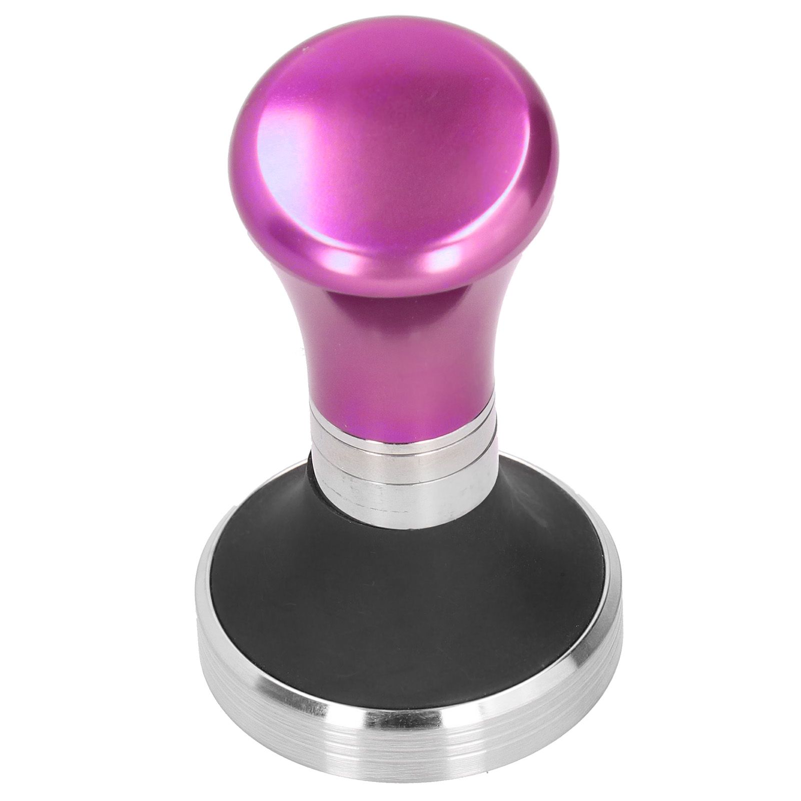 58mm Flat Coffee Tamper Stainless Steel Base Coffee Powder Hammer Kitchen