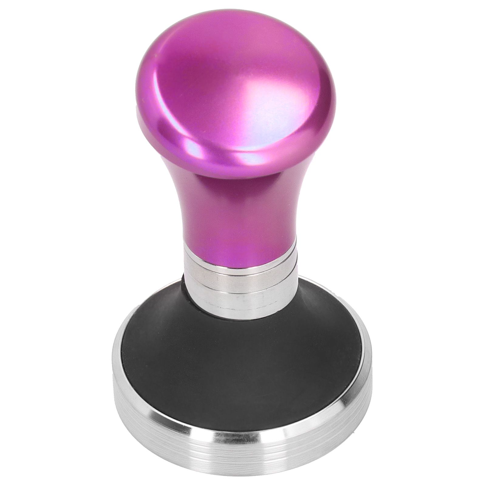 58mm Flat Coffee Tamper Stainless Steel Base Coffee Powder Hammer Kitchen view 3