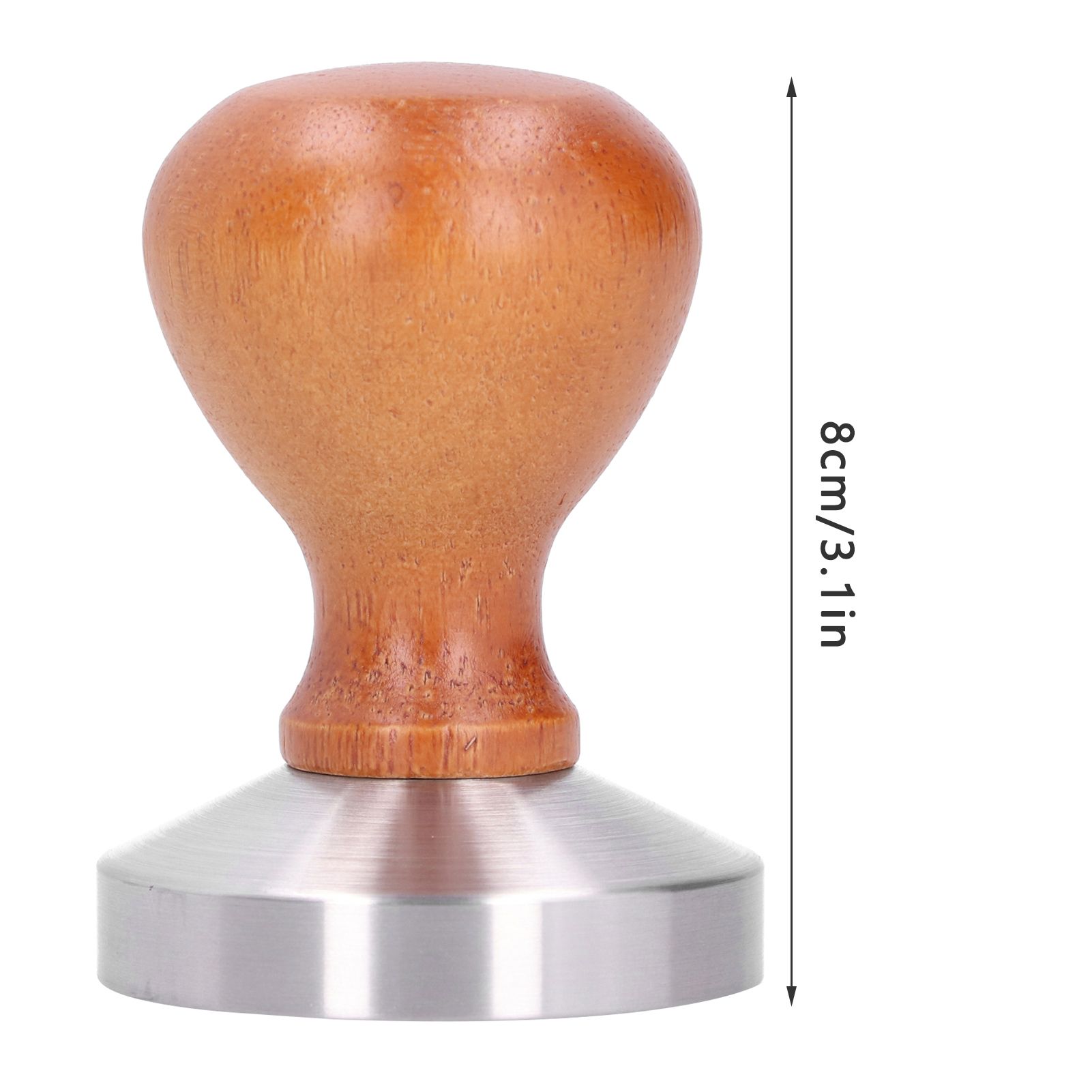 58mm Stainless Steel Coffee Tamper Powder Press Hammer Coffee Machine Handle view 11