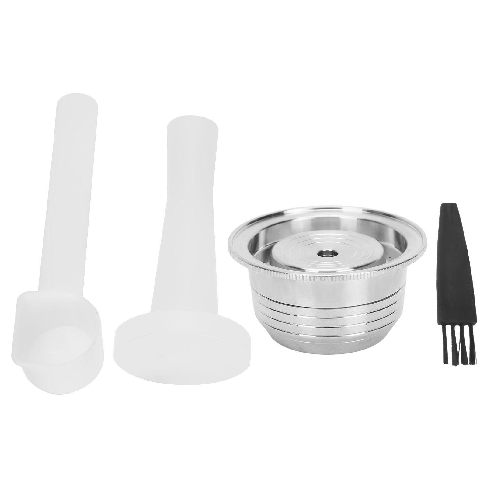 Coffee Capsule Stainless Steel Reusable Refillable Coffee Filter Kit for view 2