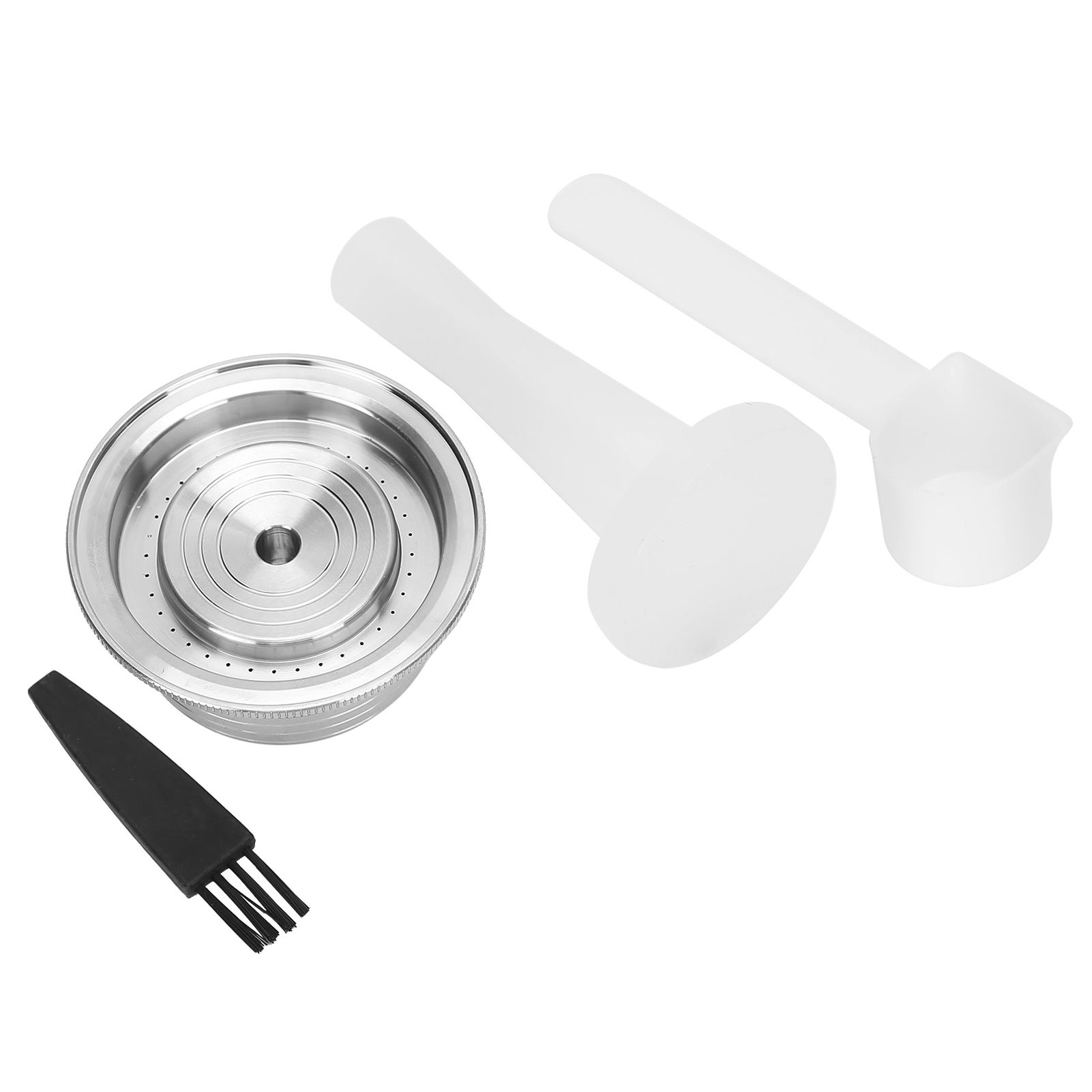 Coffee Capsule Stainless Steel Reusable Refillable Coffee Filter Kit for view 4