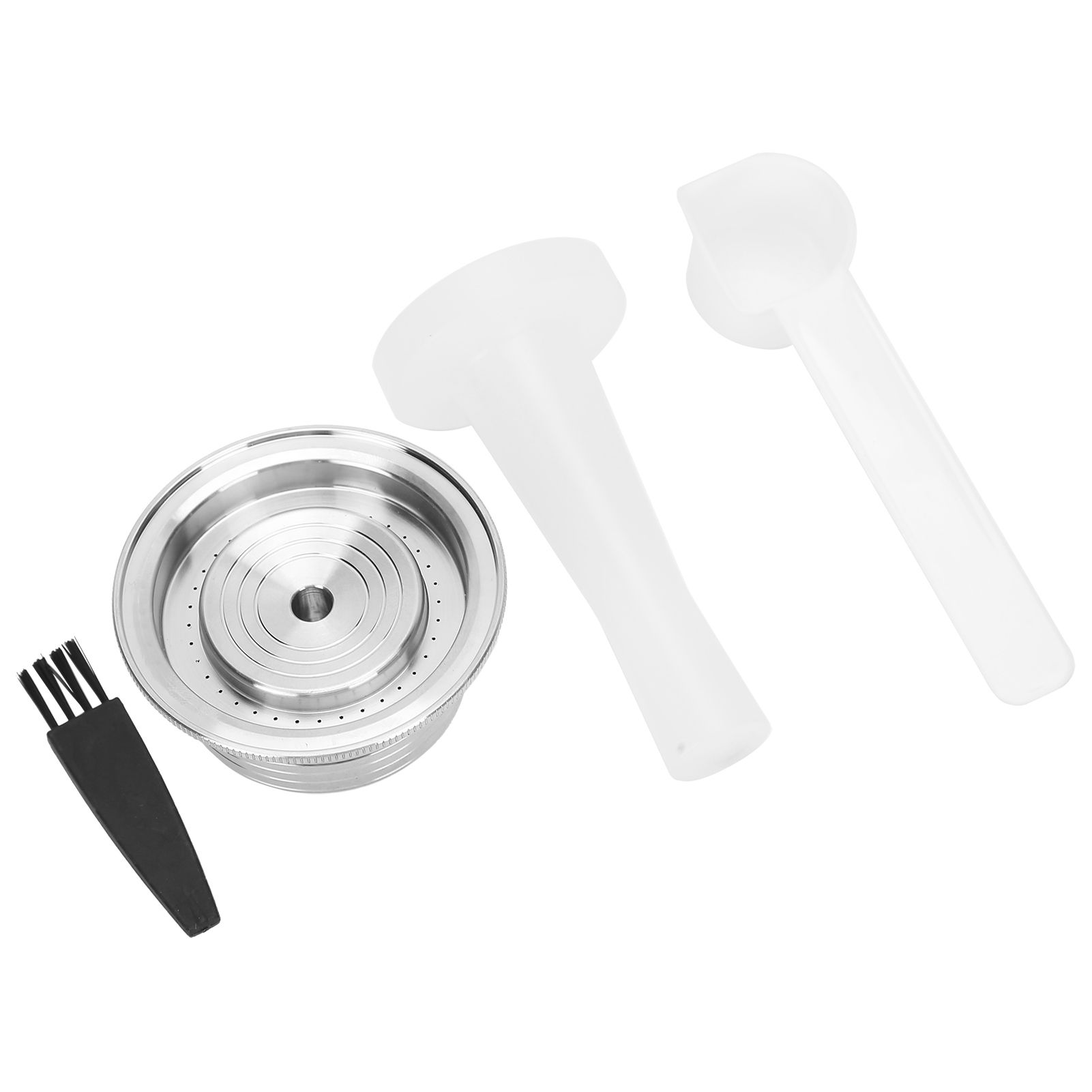 Coffee Capsule Stainless Steel Reusable Refillable Coffee Filter Kit for view 5