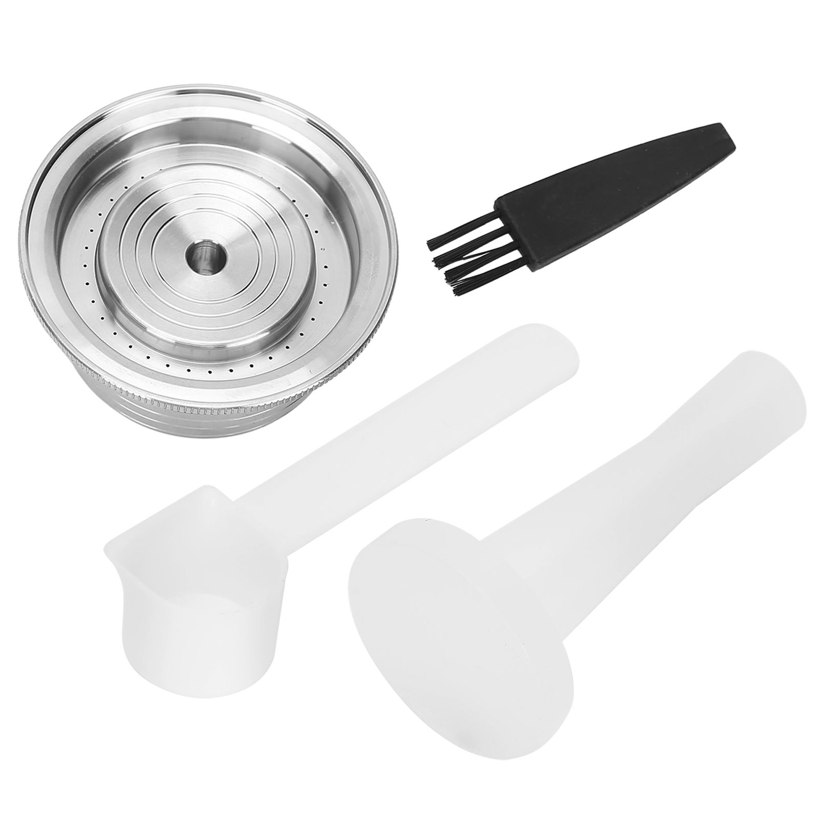 Coffee Capsule Stainless Steel Reusable Refillable Coffee Filter Kit for view 6