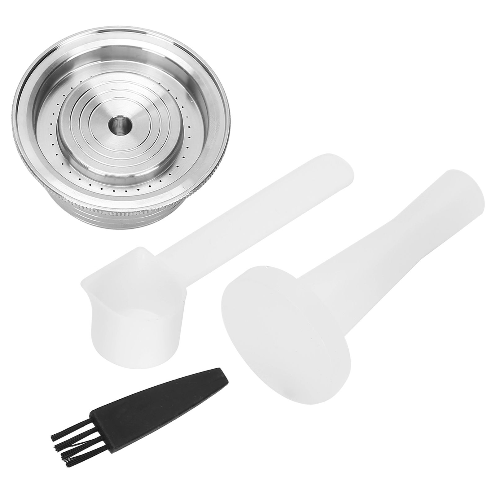 Coffee Capsule Stainless Steel Reusable Refillable Coffee Filter Kit for view 7