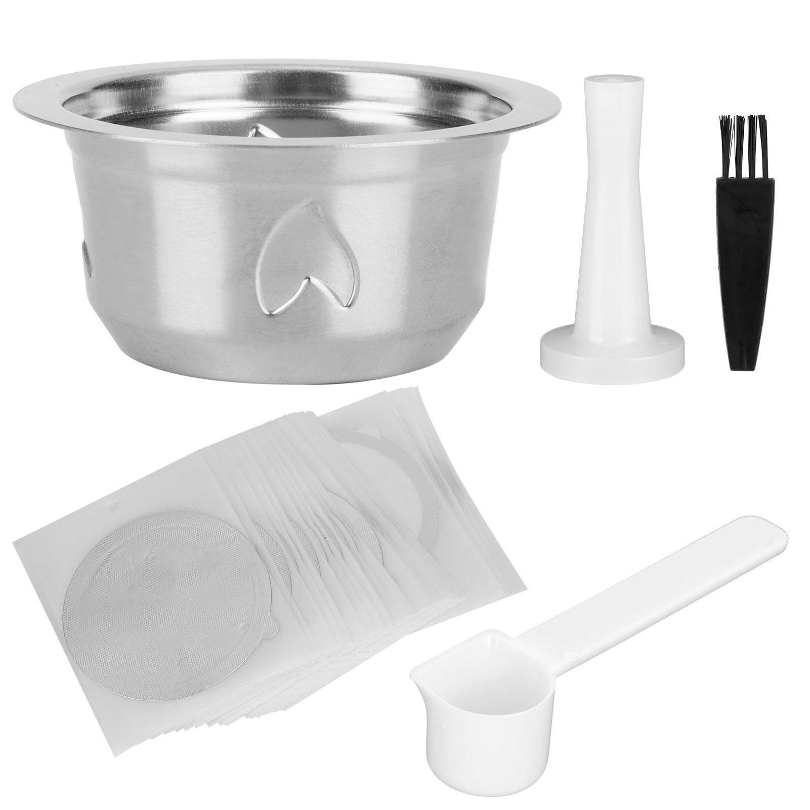 Coffee Capsule Set Stainless Steel Reusable Coffee Filter Cup for Nespresso view 2
