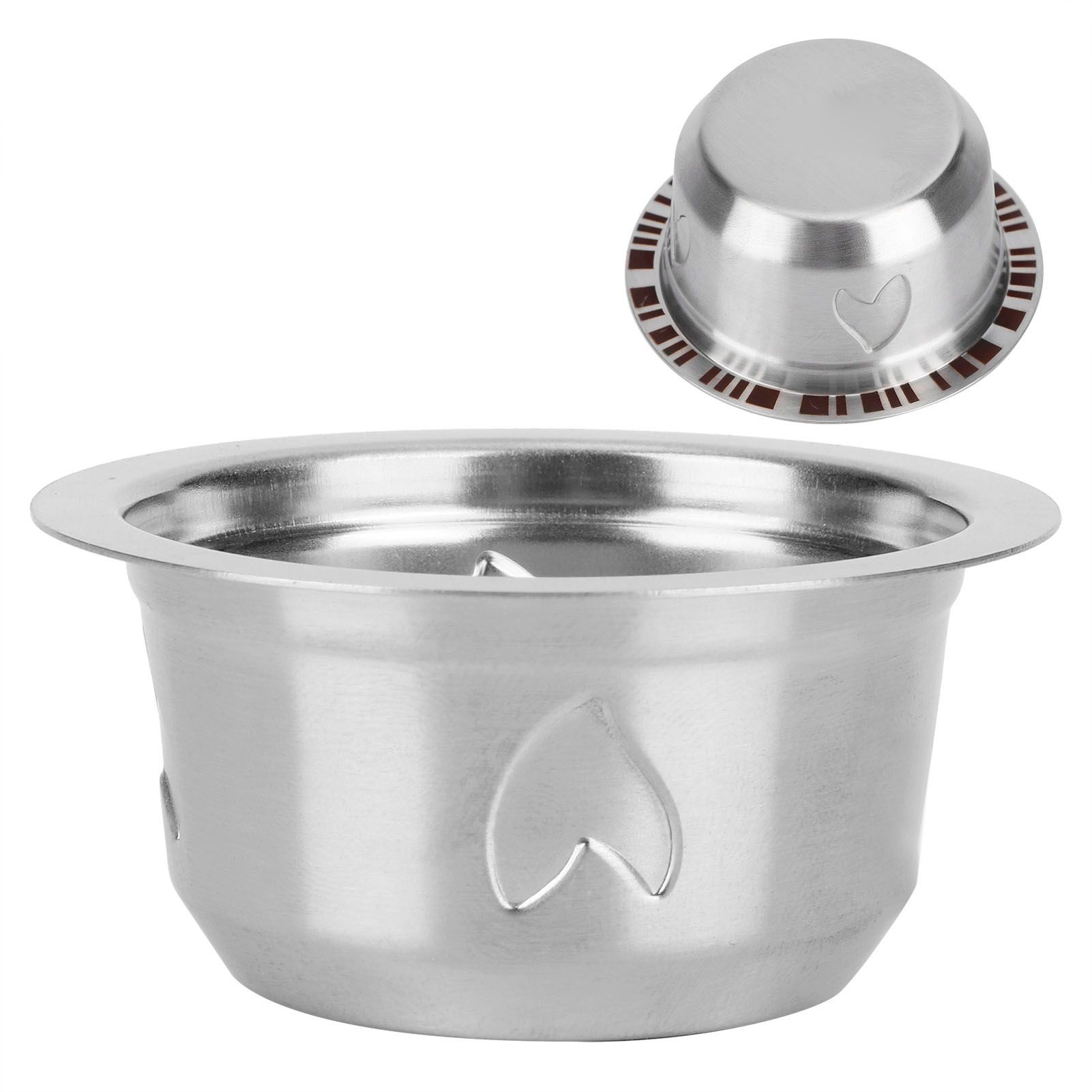 Coffee Capsule Set Stainless Steel Reusable Coffee Filter Cup for Nespresso view 5