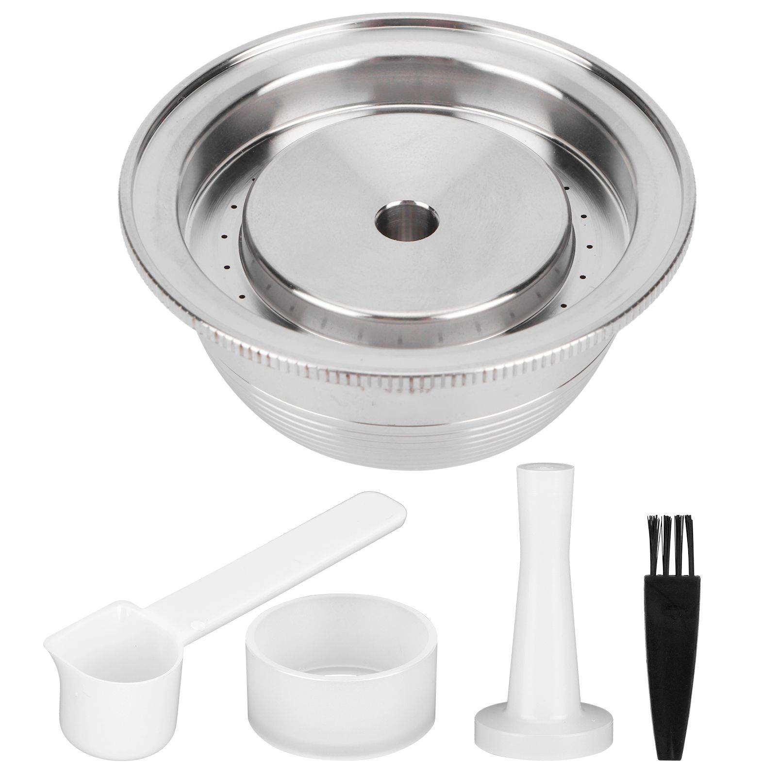 Coffee Capsule Set 304 Stainless Steel Reusable Refillable Filter for view 2