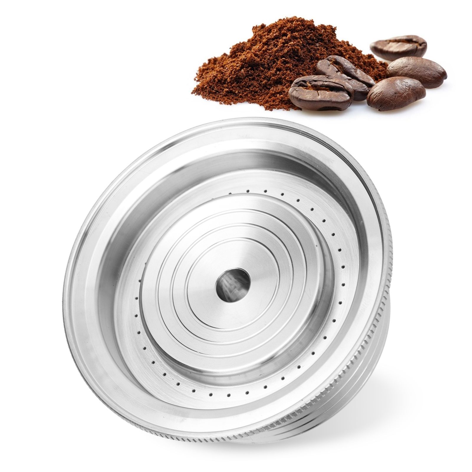 230ml Coffee Capsule 304 Stainless Steel Hemispherical Filter for Nespresso view 10