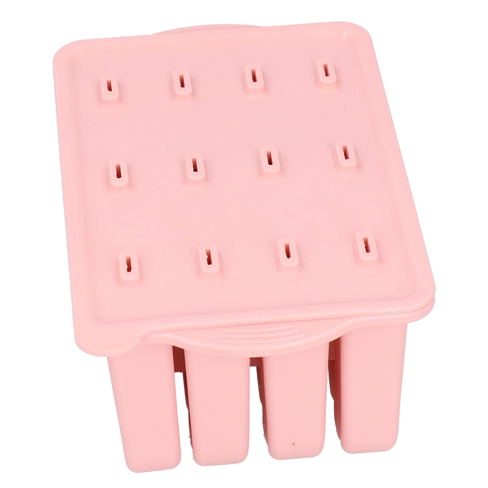 12 Grids Silicone Ice Cream Molds Tray Ice Cream Makers Mould with Lid and 50 view 7