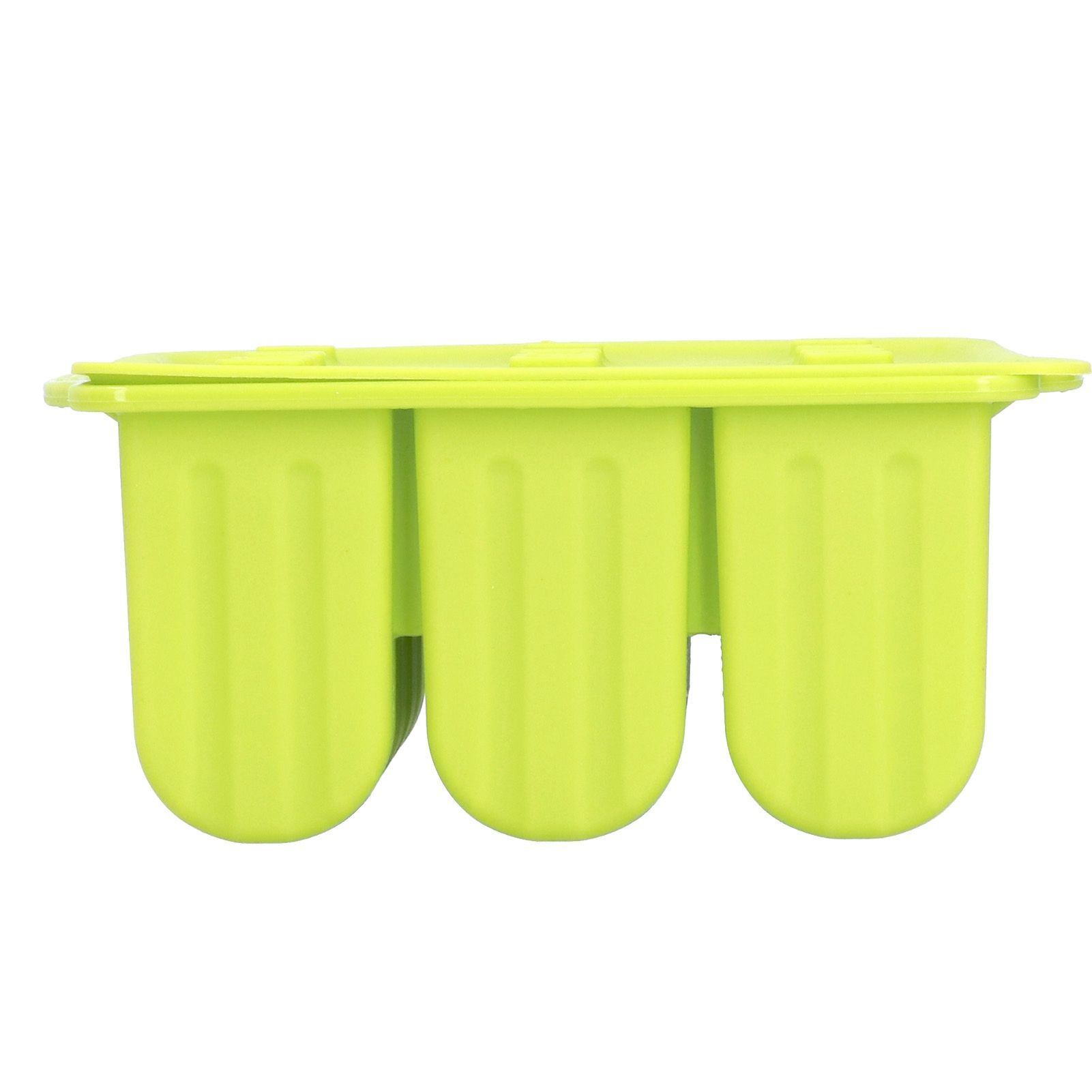 12 Grids Silicone Ice Cream Molds Tray Ice Cream Makers Mould with Lid and 50 view 5