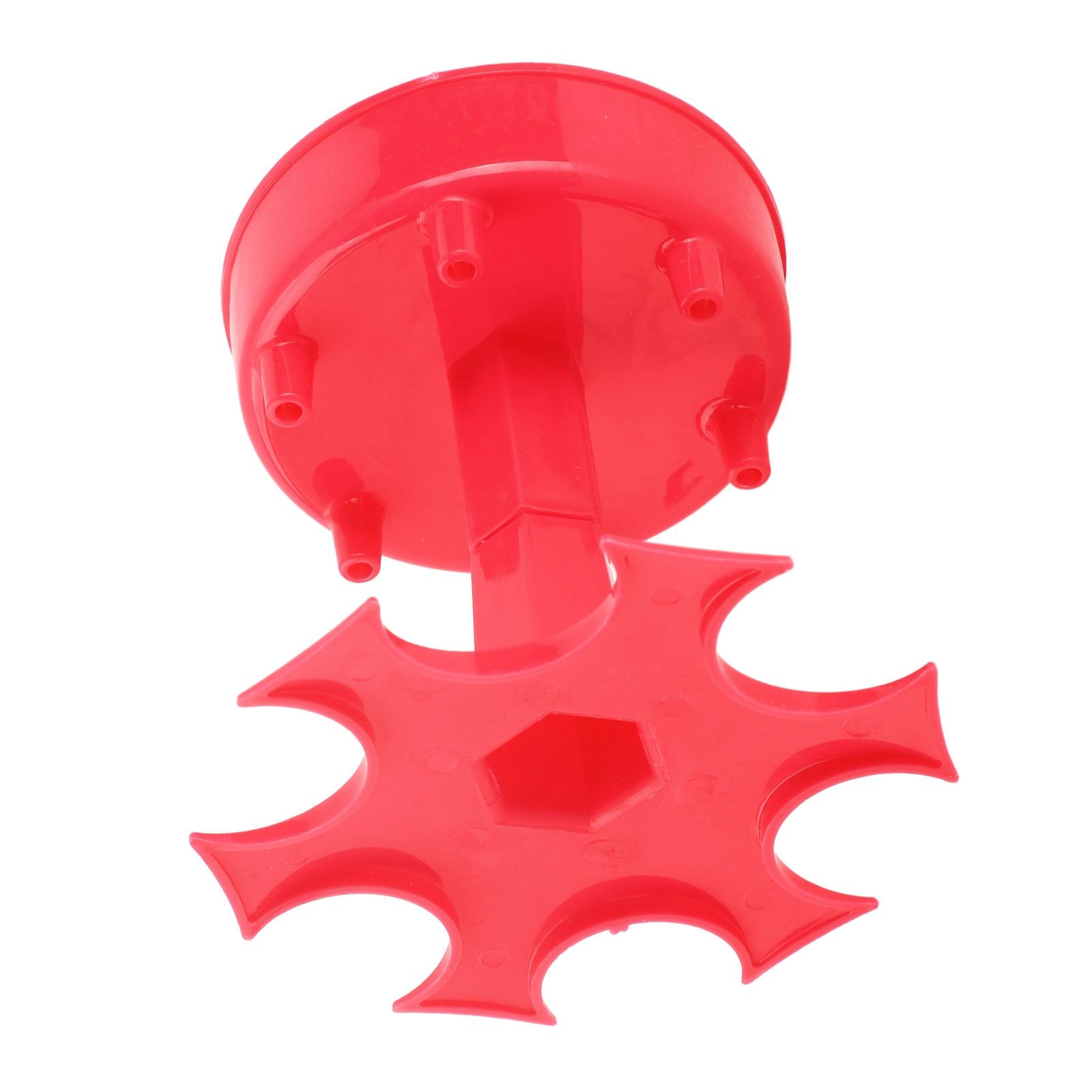 6 Shot Glass Dispenser Pourer Holder Rotating Red Wine Rack Drinkware for Home view 6