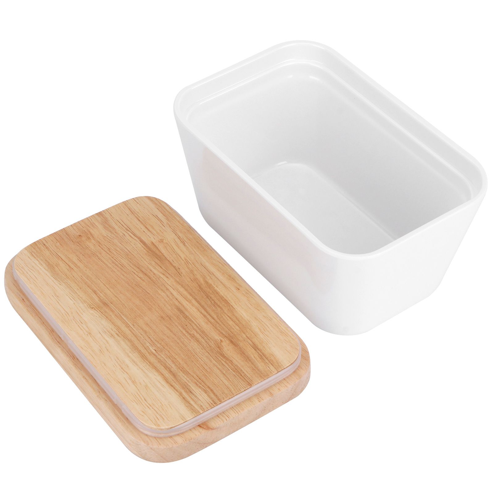 Multifunctional Butter Dish Box Container with Butter Spreader Knife Kitchen view 4