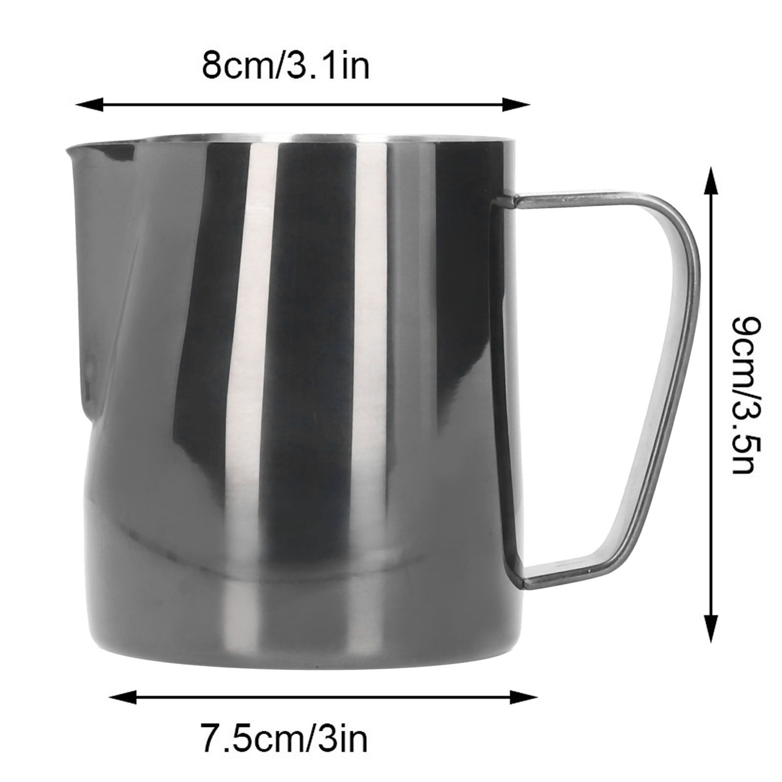 Multifunctional Coffee Cup Milk Frothing Pitcher Stainless Steel Latte Mug view 11