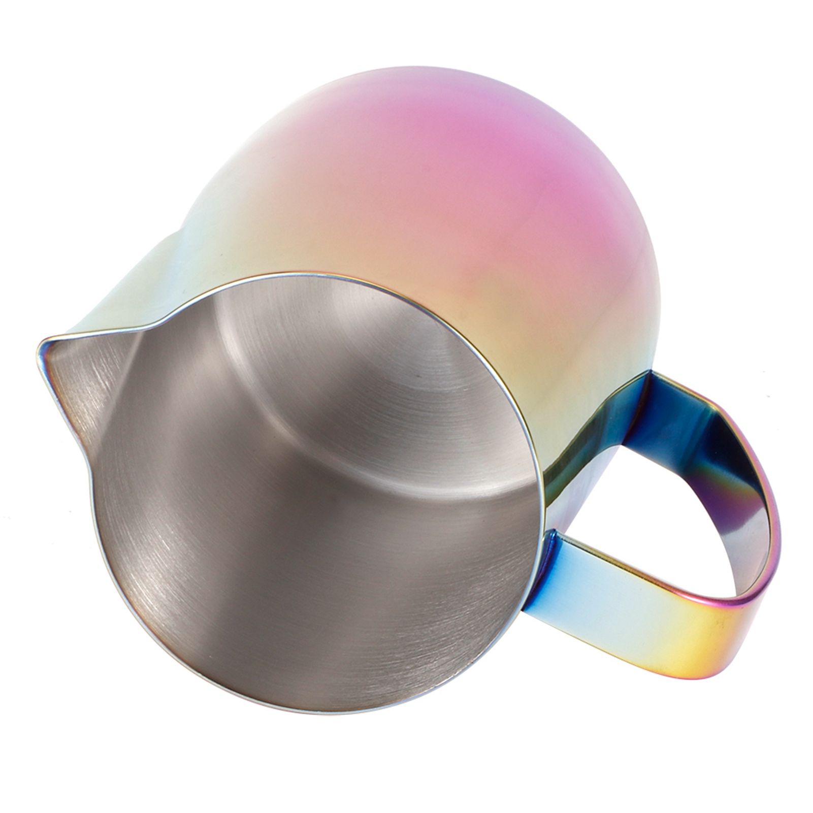 Coffee Cup 304 Stainless Steel Milk Frothing Pitcher Mug with Handle for Latte view 6